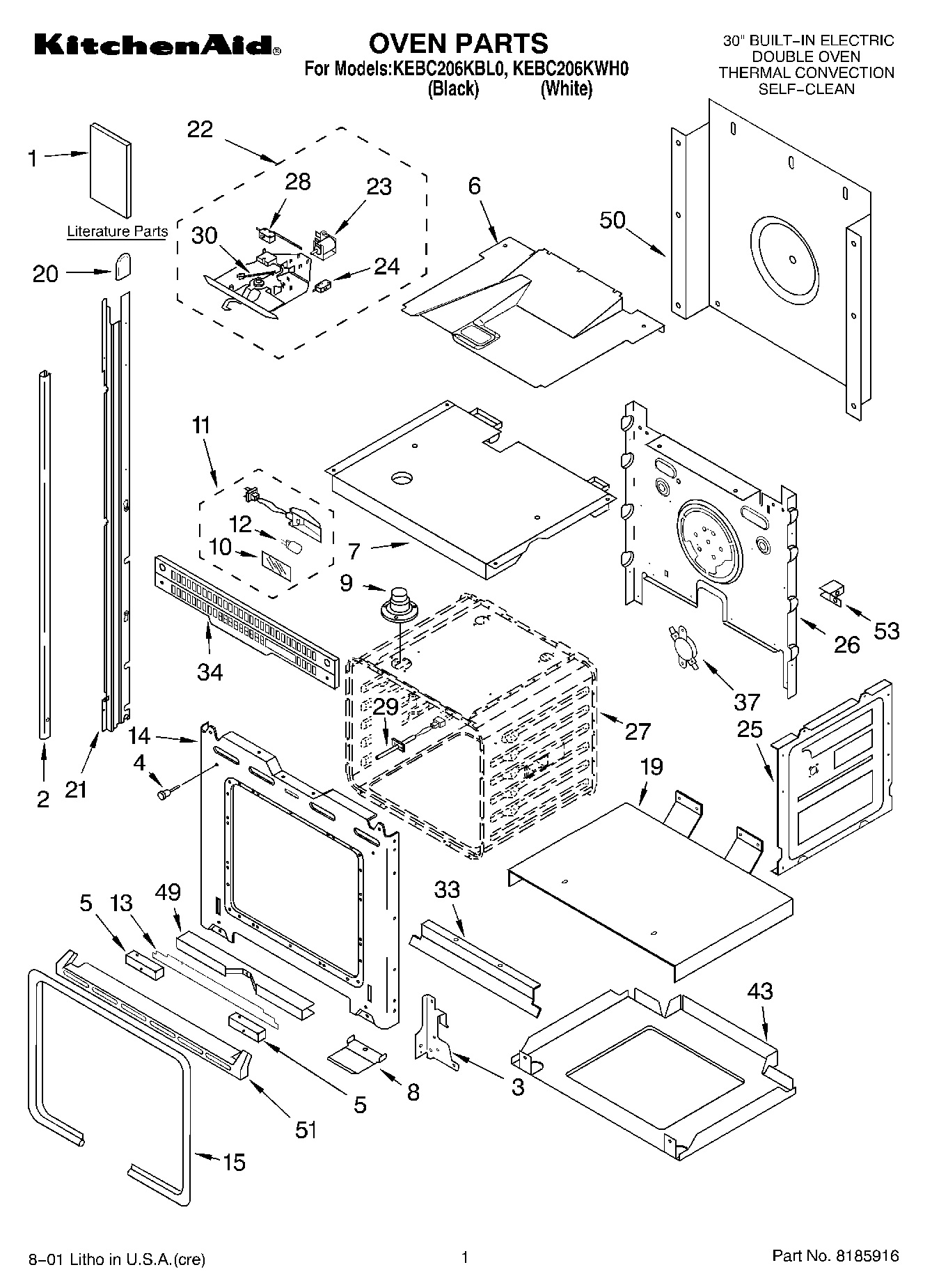 01 - OVEN, LITERATURE