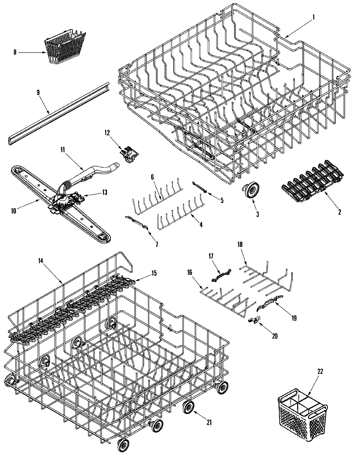 05 - TRACK & RACK ASSEMBLY