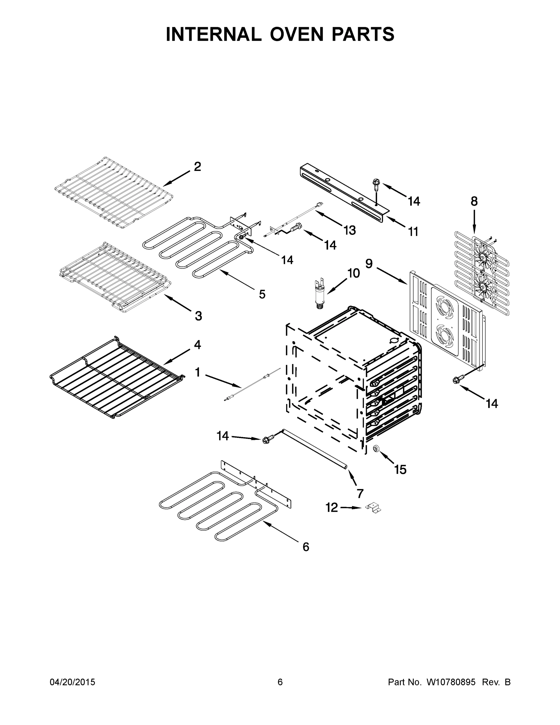 04 - INTERNAL OVEN PARTS