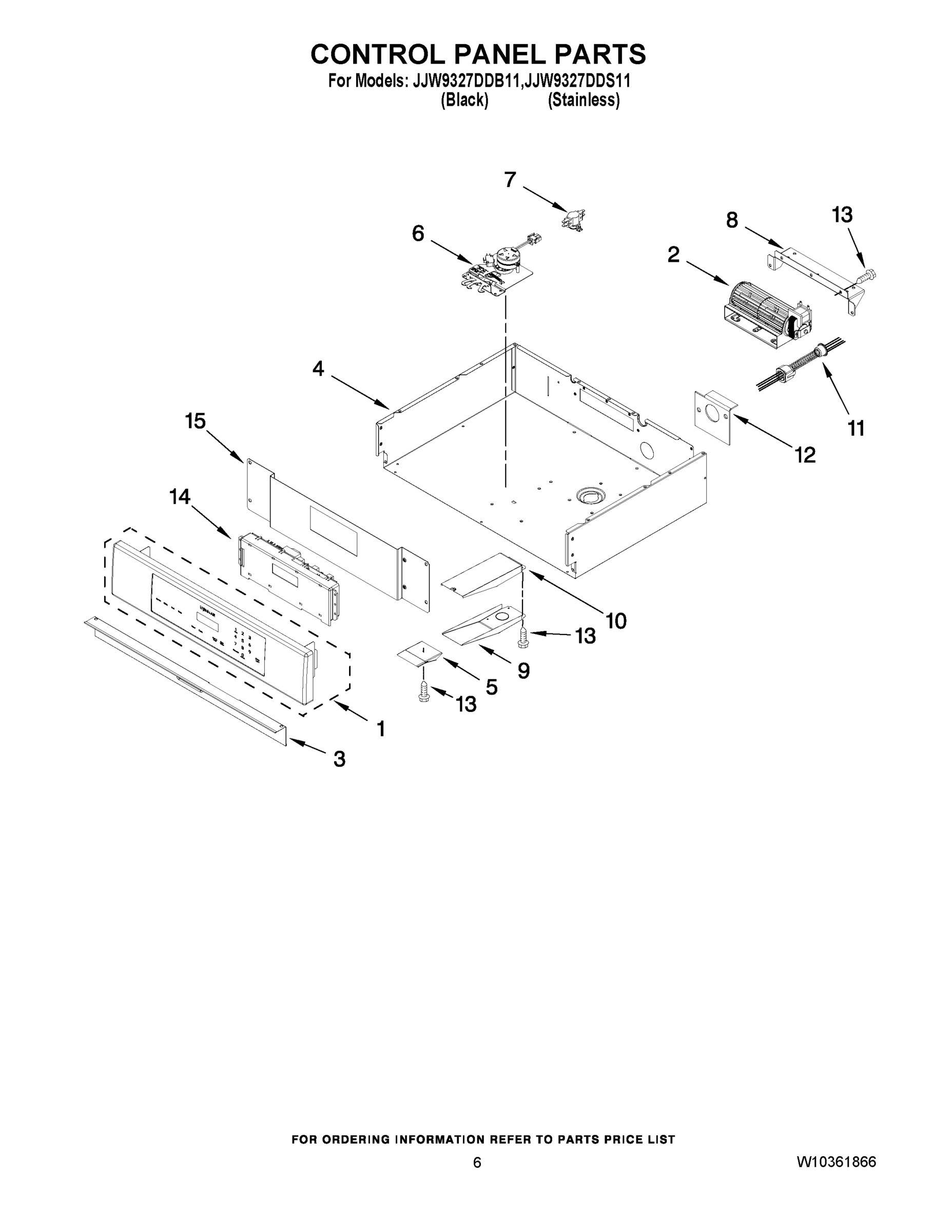 04 - CONTROL PANEL PARTS