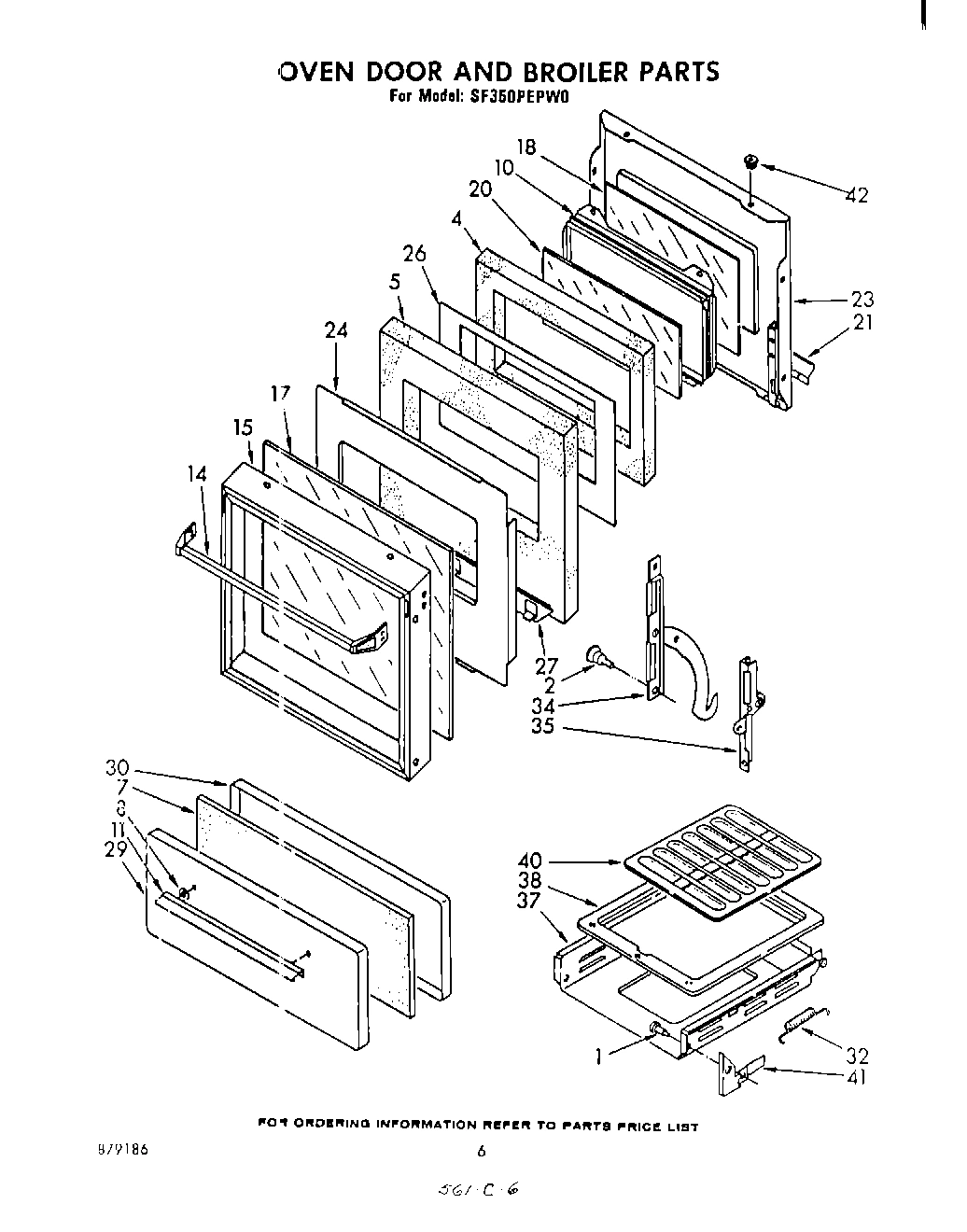 04 - OVEN DOOR AND BROILER
