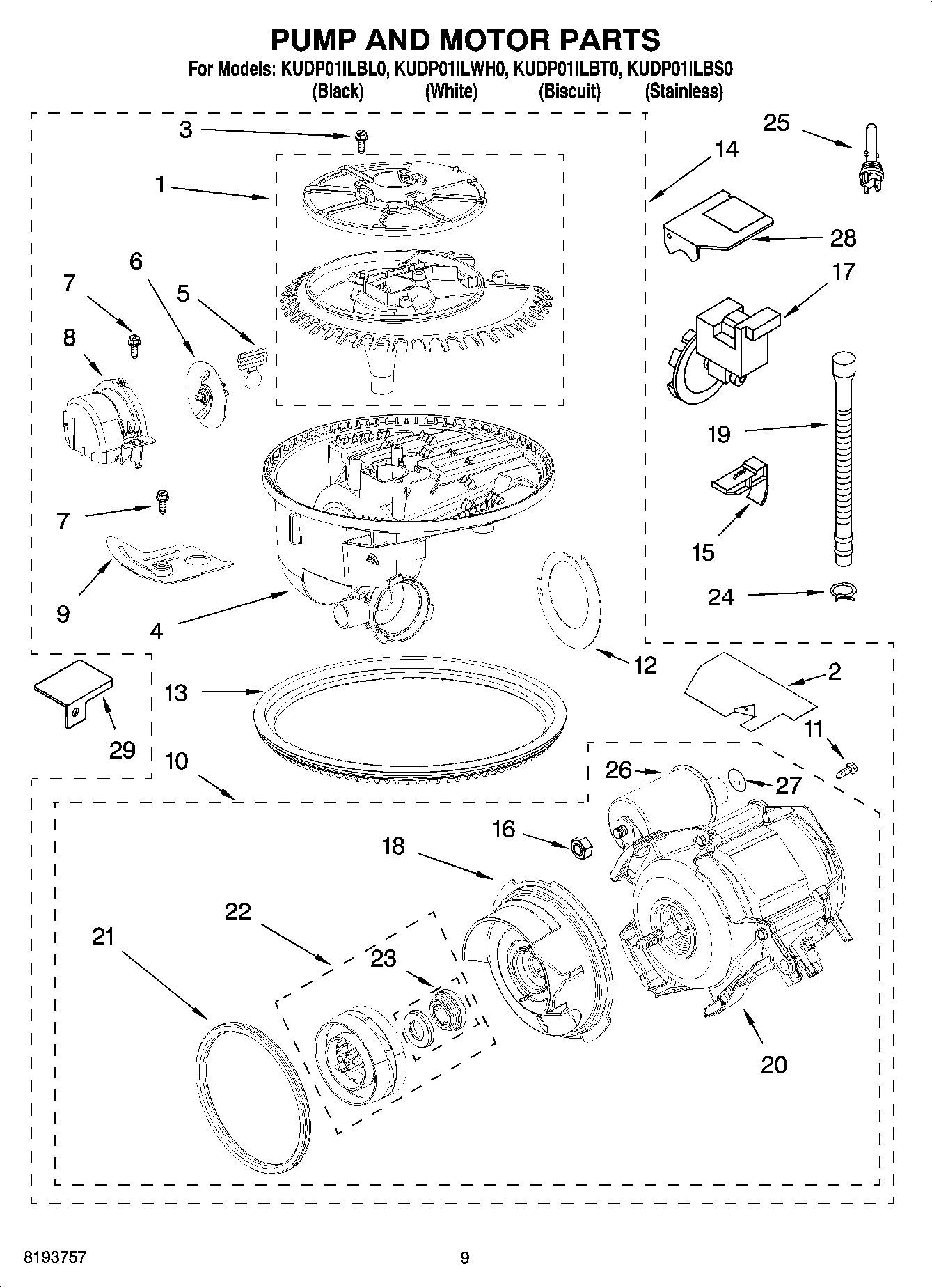 08 - PUMP AND MOTOR PARTS