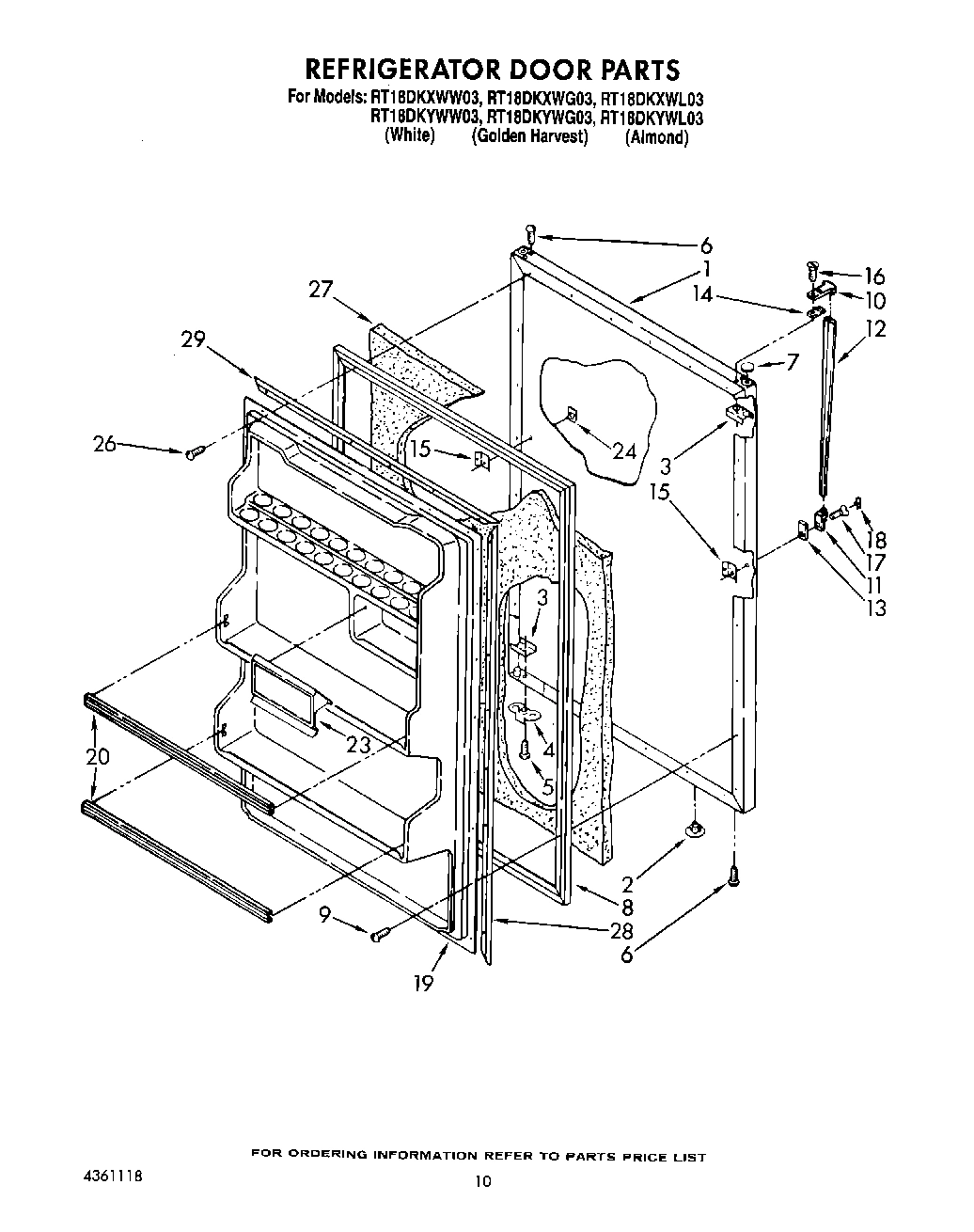 08 - REFRIGERATOR DOOR, LIT/OPTIONAL