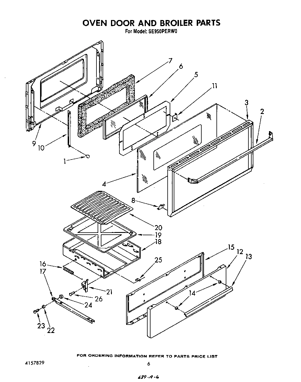 05 - OVEN DOOR AND BROILER