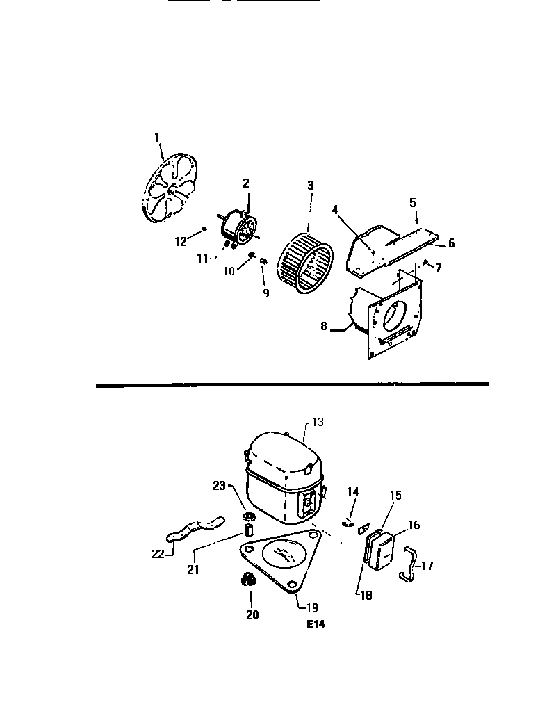 04 - AIR HANDLING PARTS, COMPRESSOR