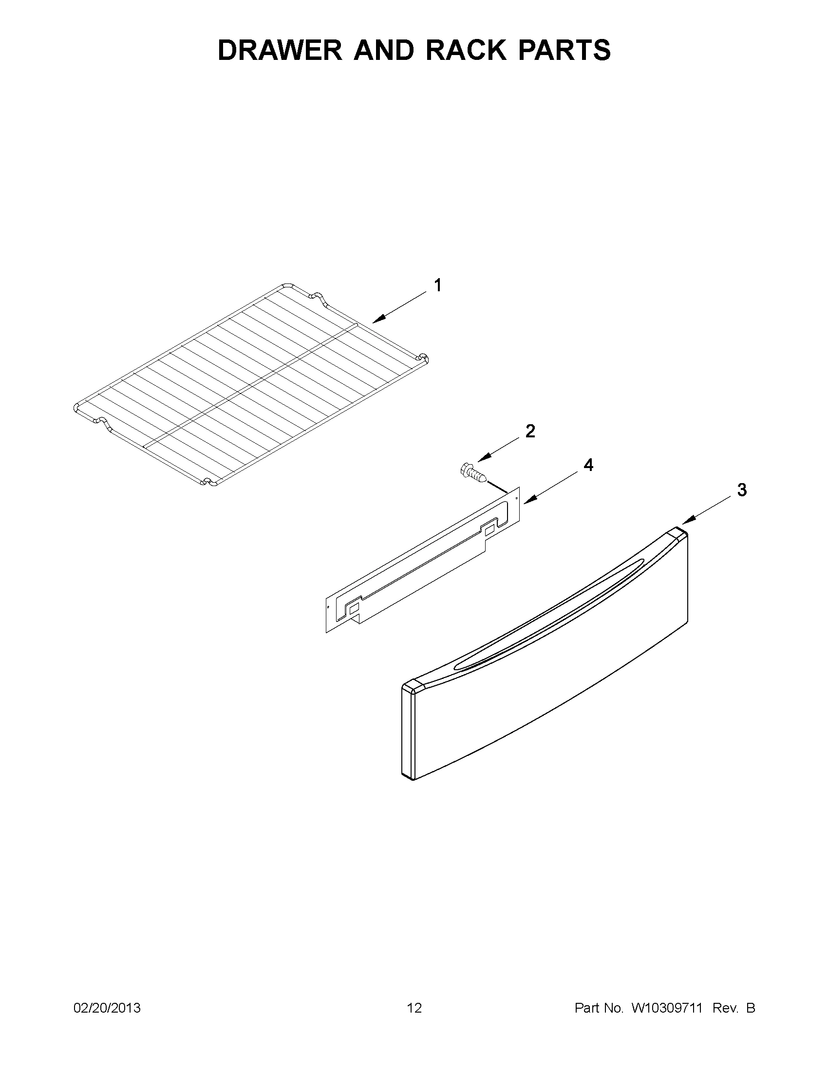 06 - DRAWER AND RACK PARTS