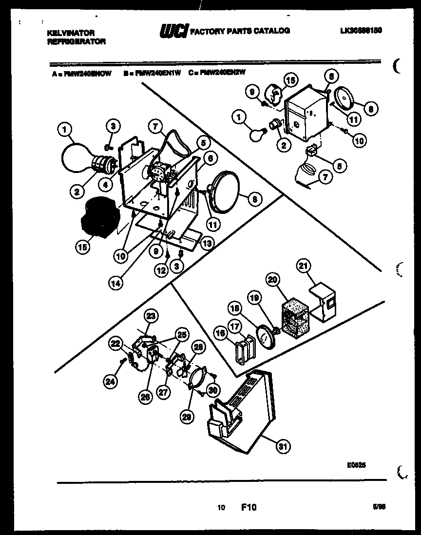 06 - REFRIGERATOR CONTROL ASSEMBLY, DAMP