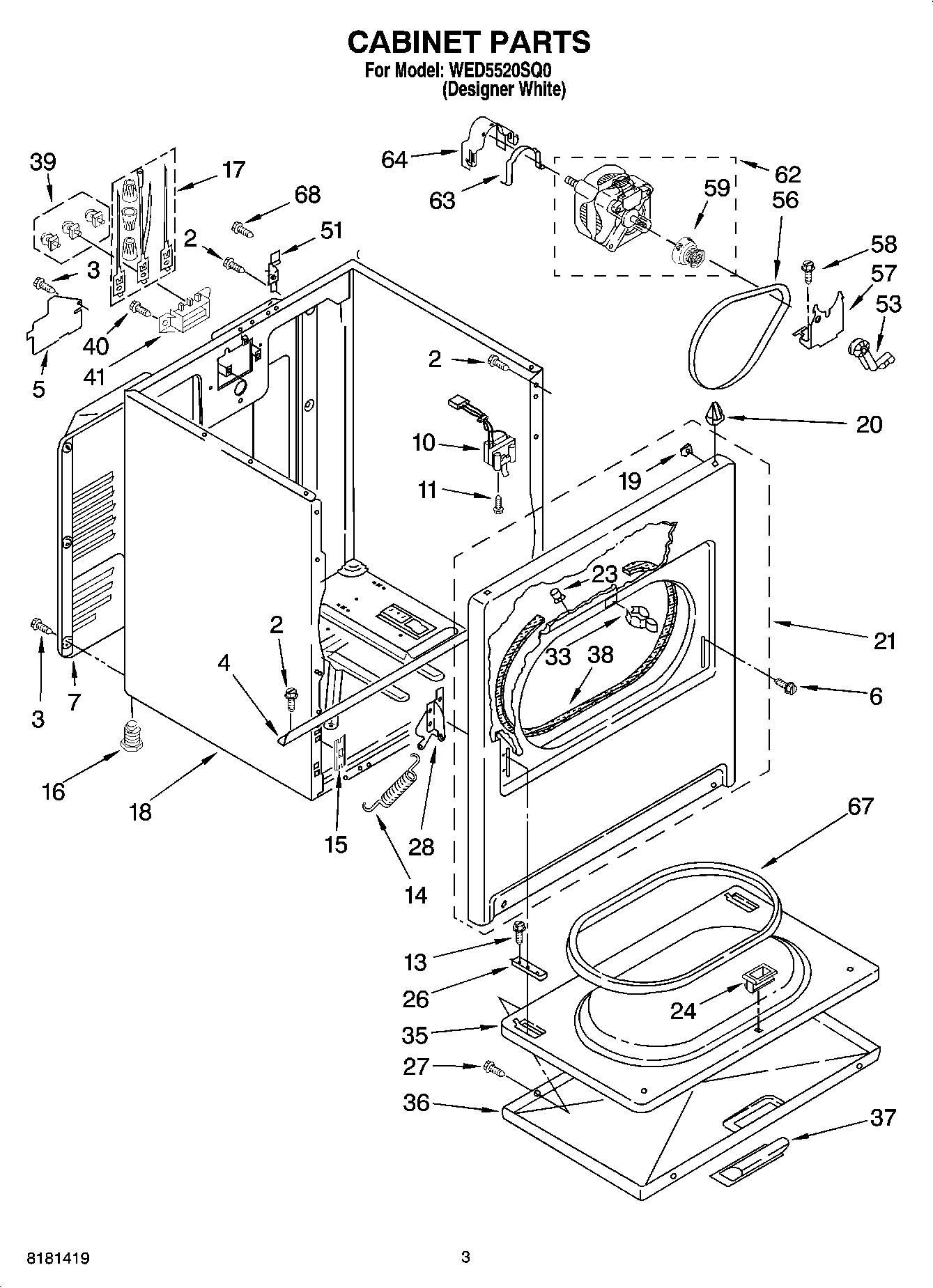 02 - CABINET PARTS