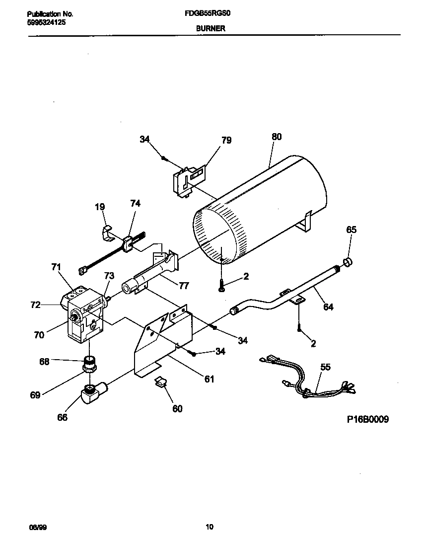 06 - P16B0009 BURNER,VALVE