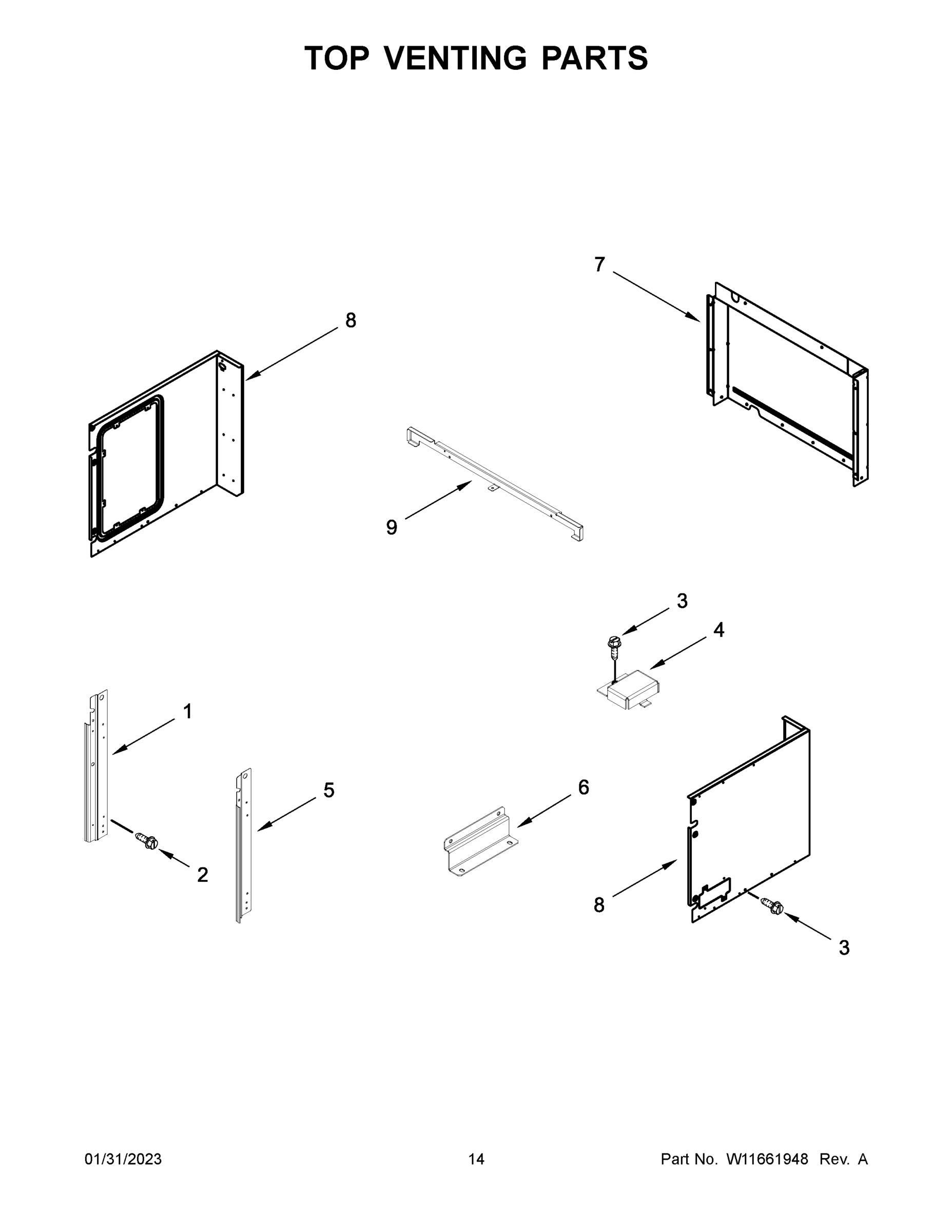 08 - TOP VENTING PARTS