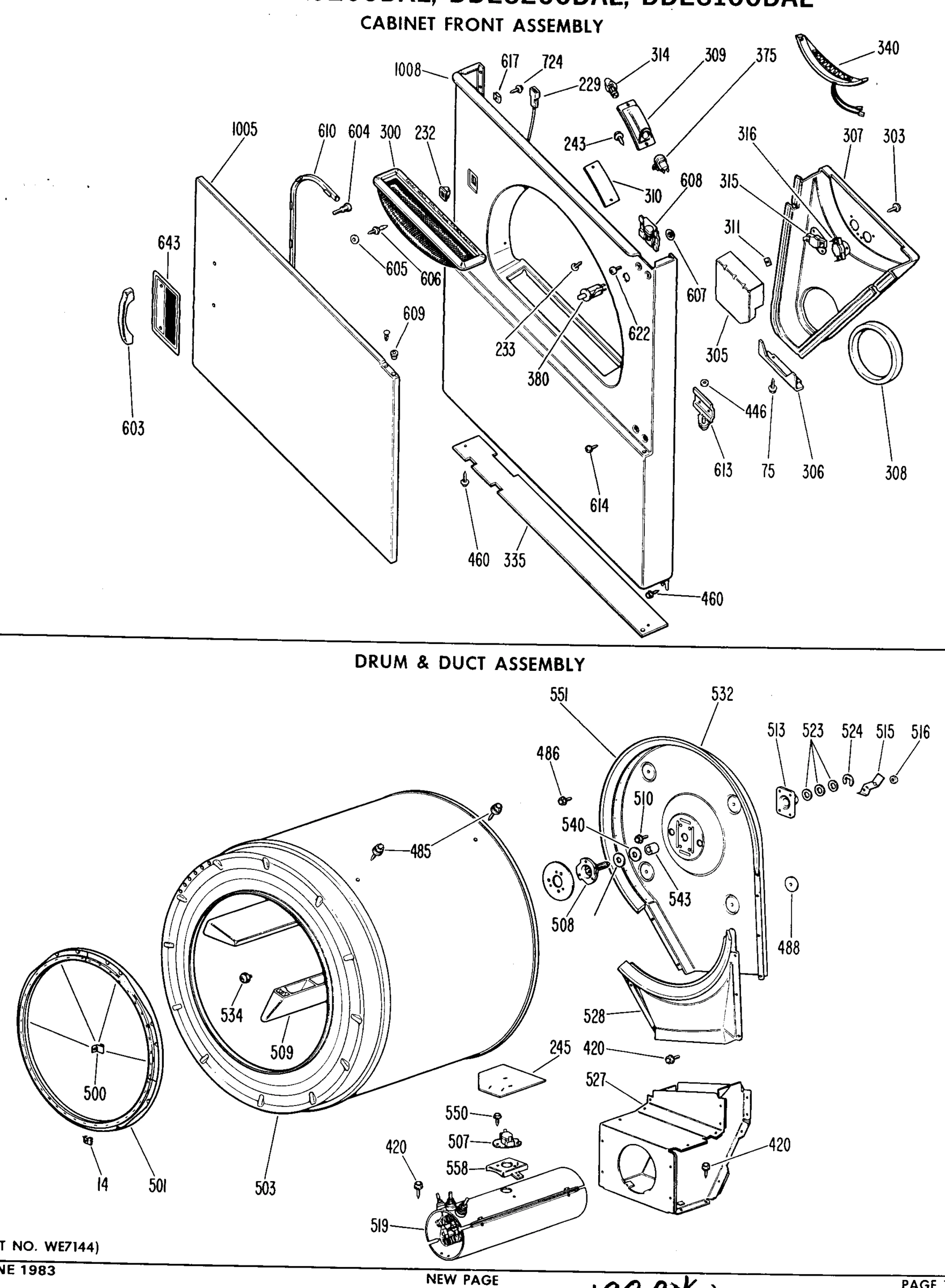 CABINET FRONT ASSEMBLY