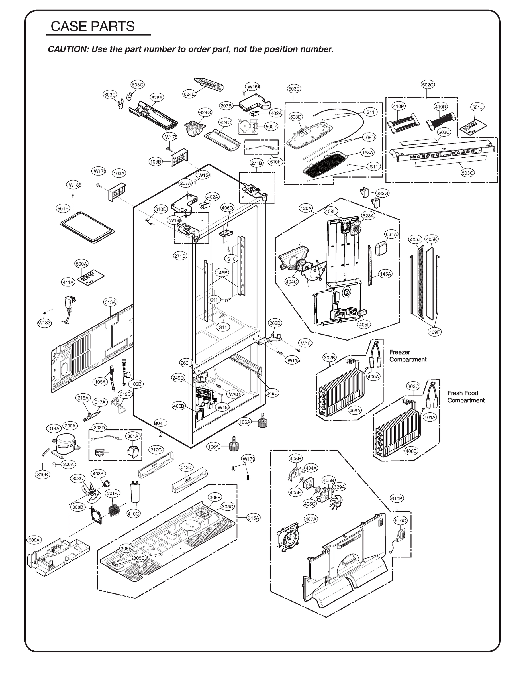 CASE PARTS