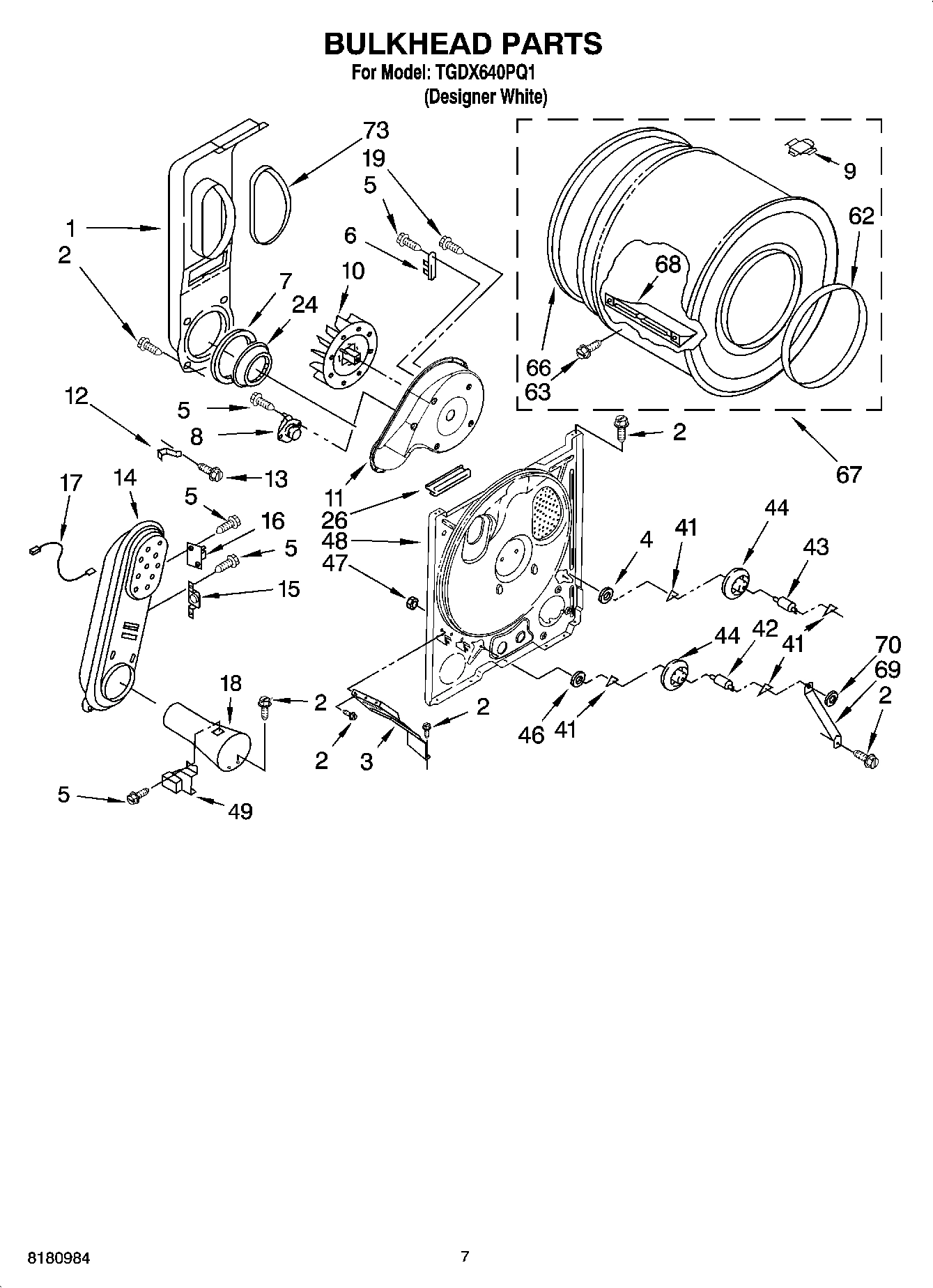 04 - BULKHEAD PARTS, OPTIONAL PARTS (NOT INCLUDED)