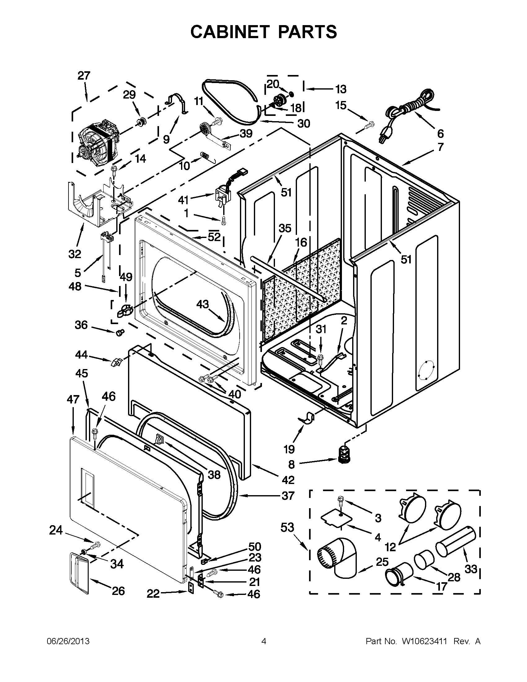 02 - CABINET PARTS