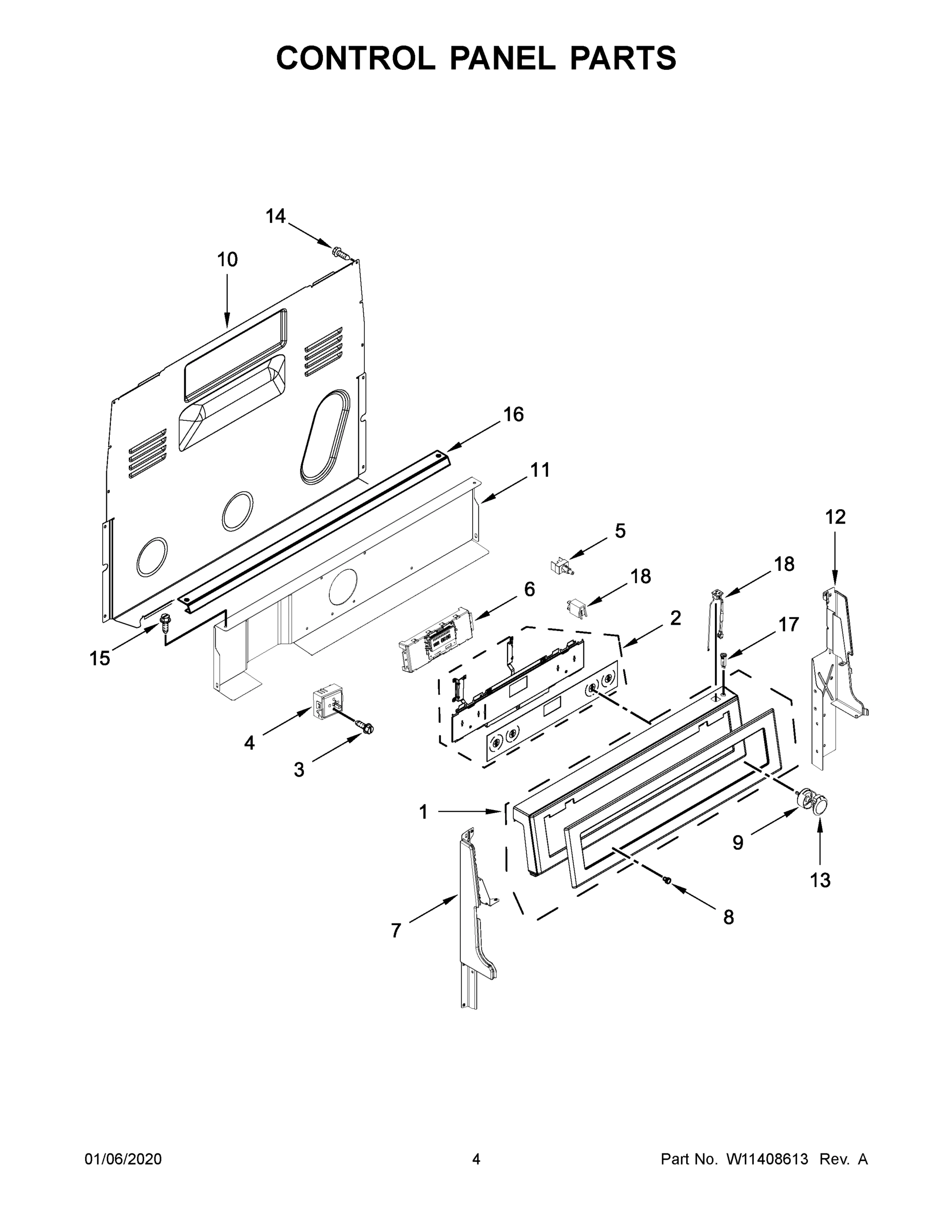 03 - CONTROL PANEL PARTS