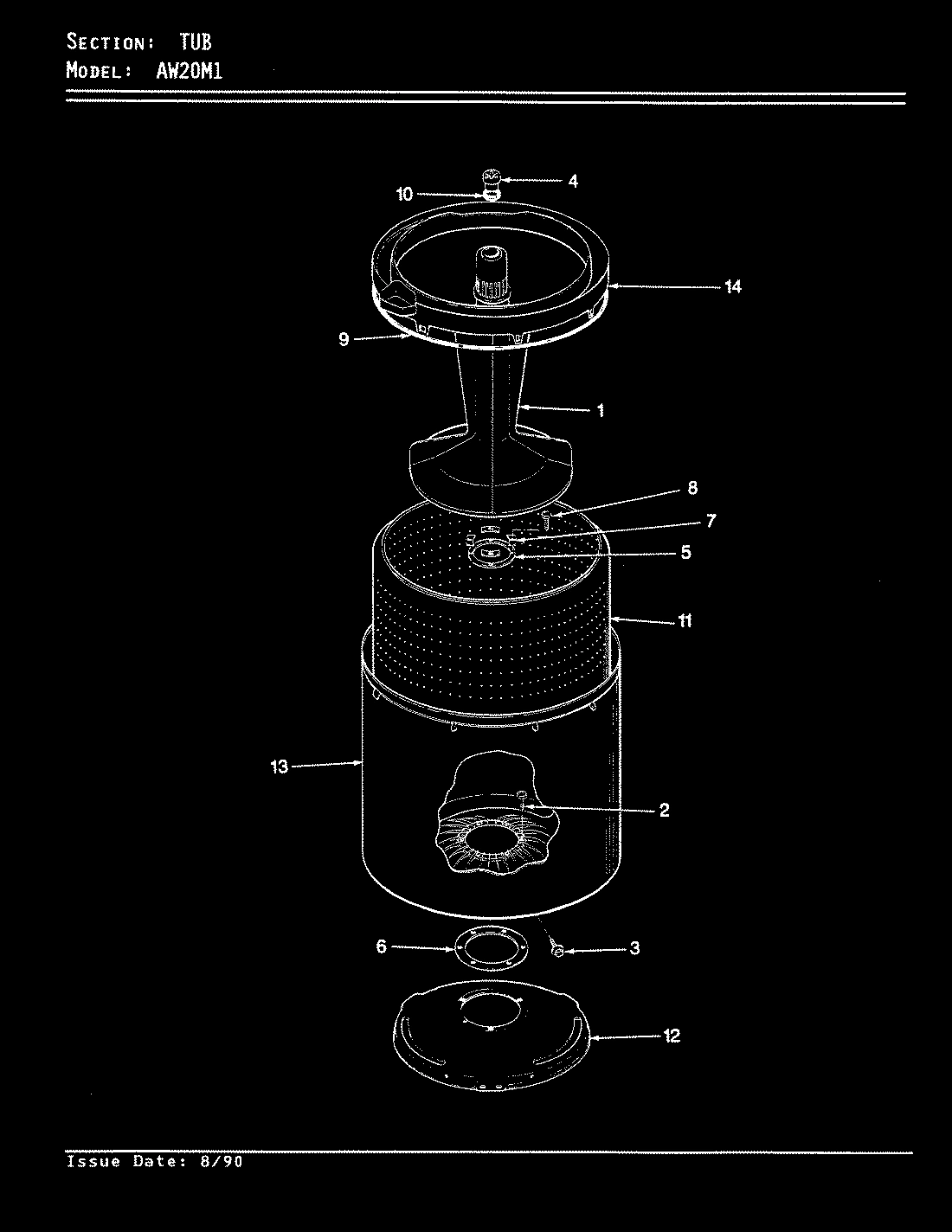 10 - TUB (ORIG/REV. A-D)