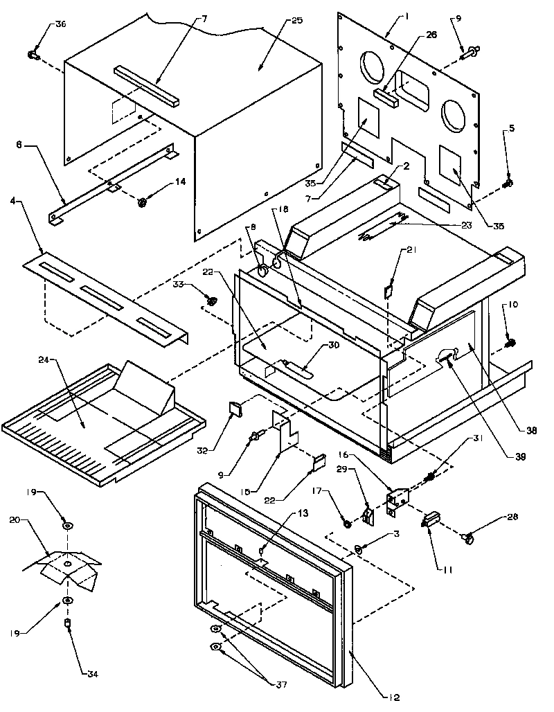 02 - CAVITY ASSY & ELECTRICAL COMPONENTS