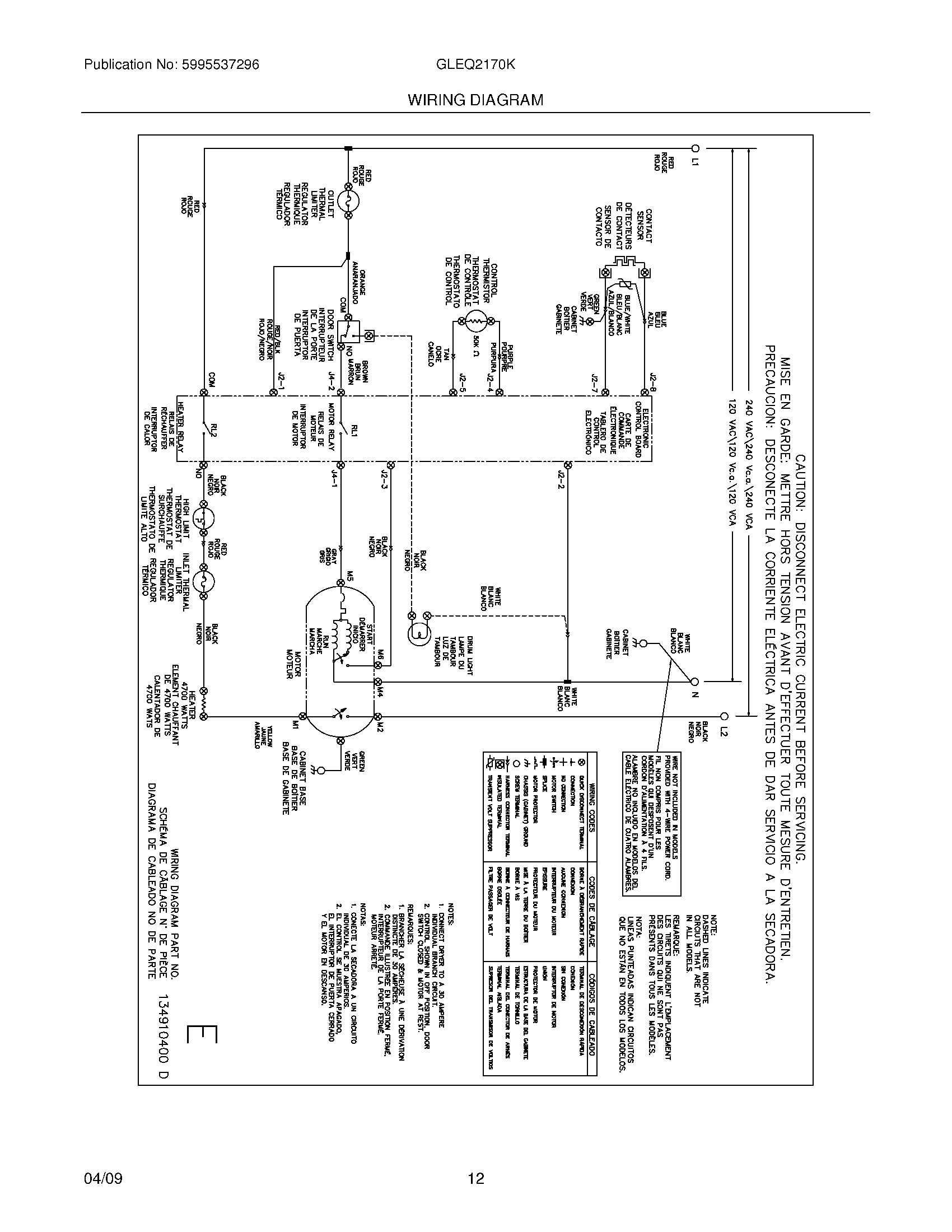 12 - WIRING DIAGRAM