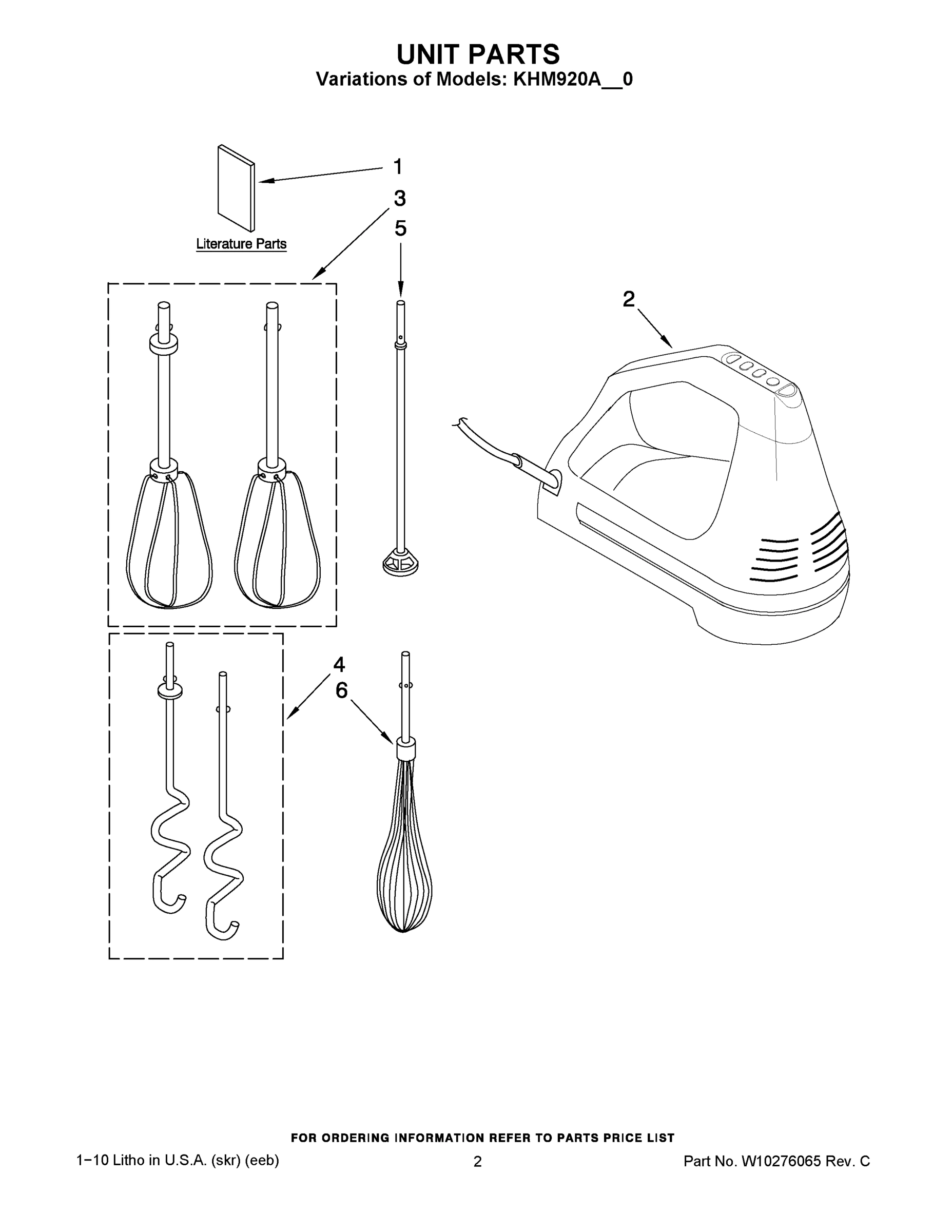 01 - UNIT PARTS