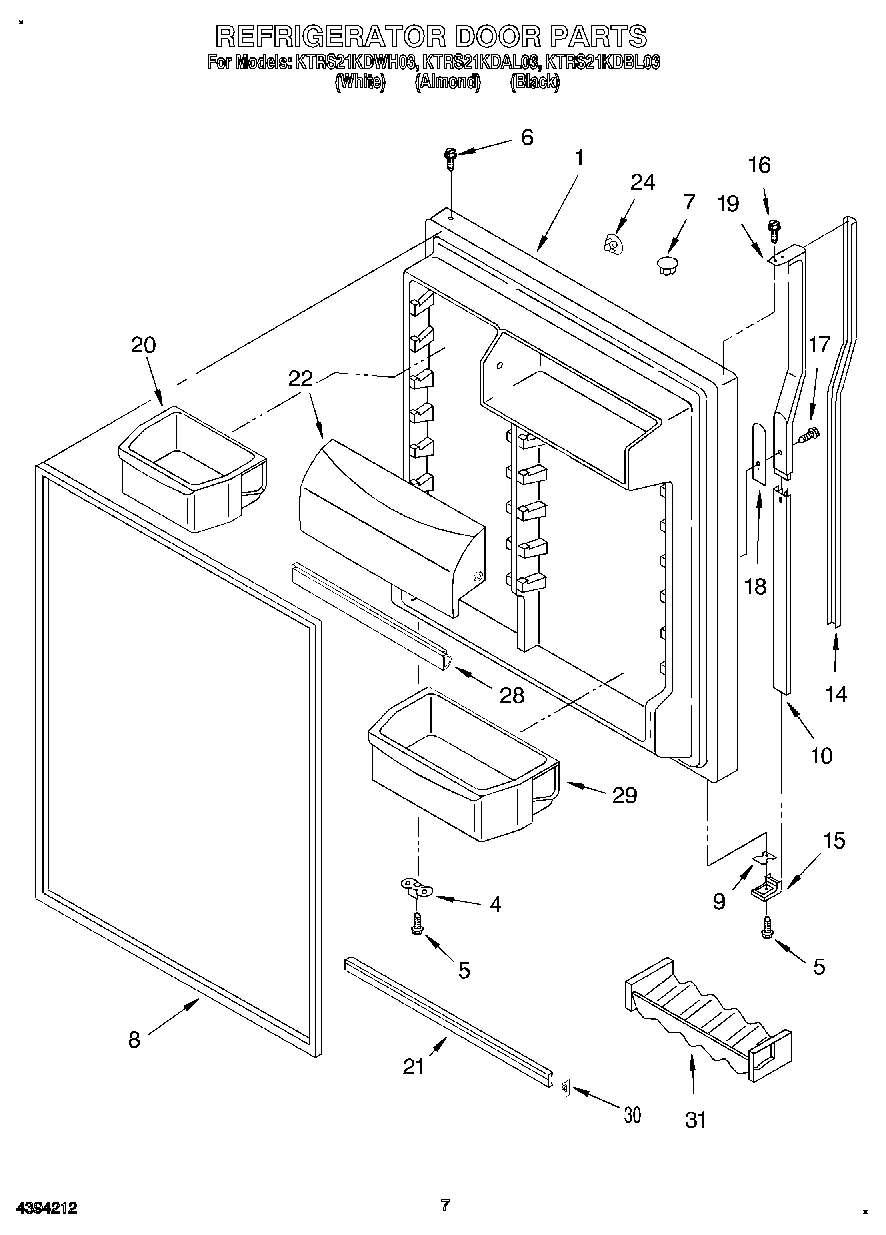 04 - REFRIGERATOR DOOR