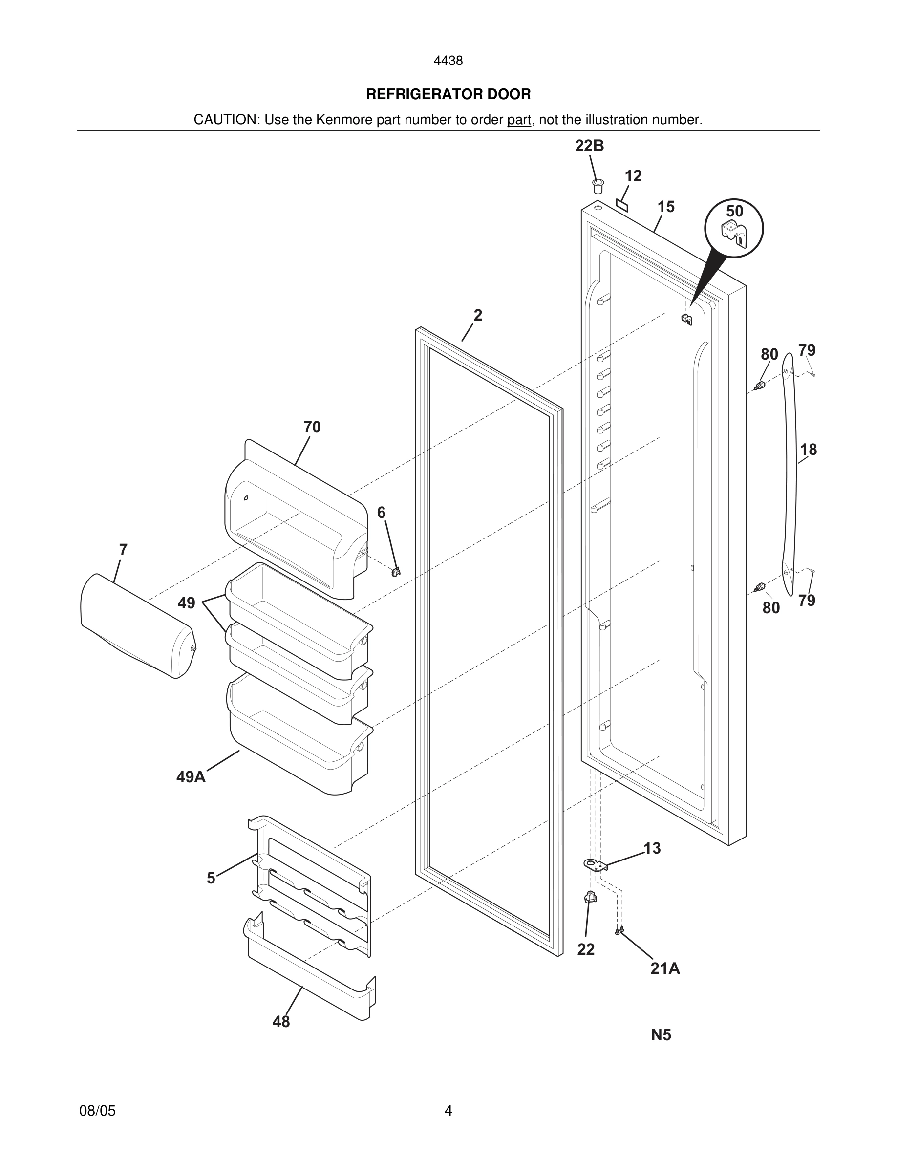 05 - REFRIGERATOR DOOR