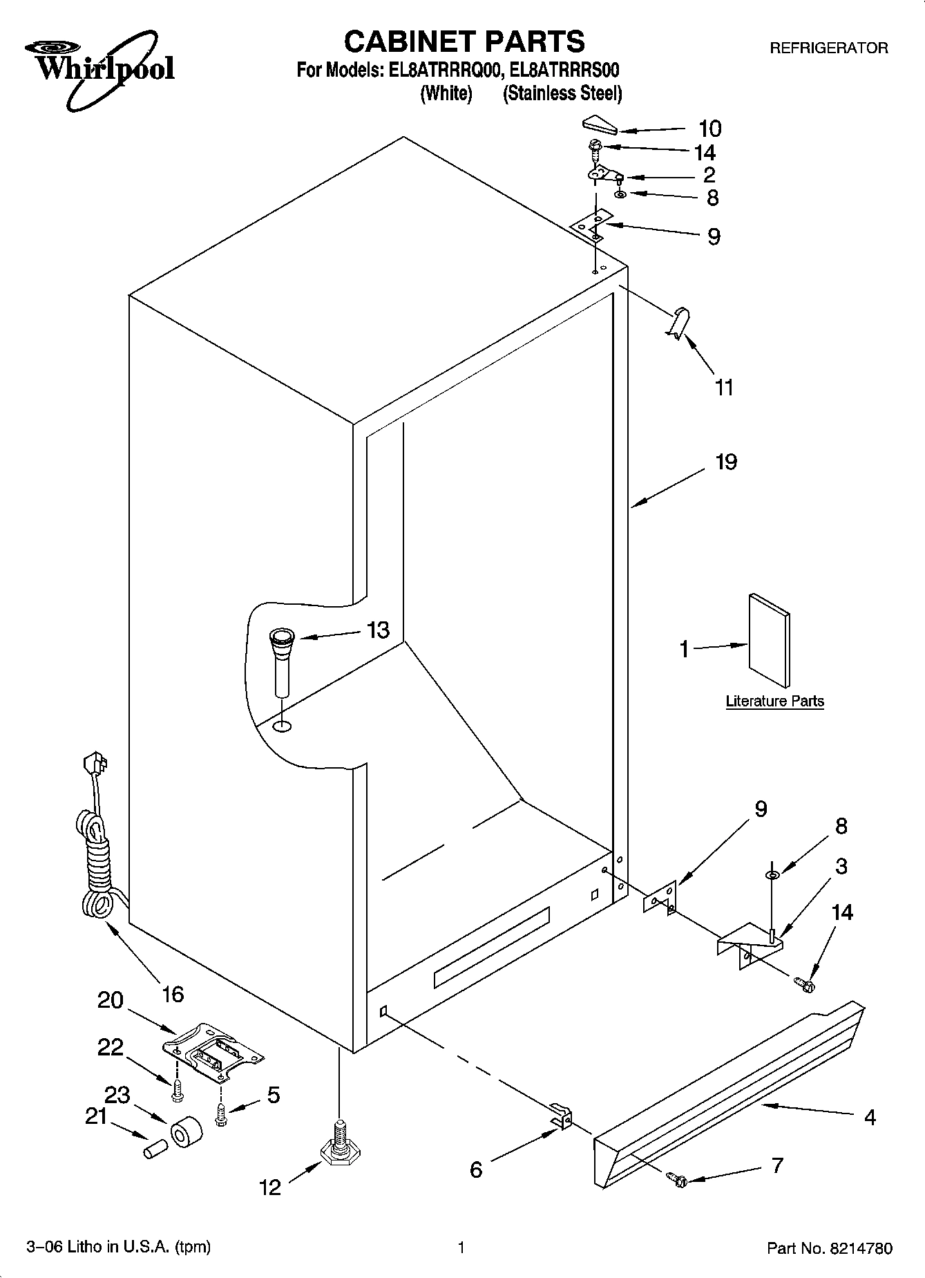01 - CABINET PARTS