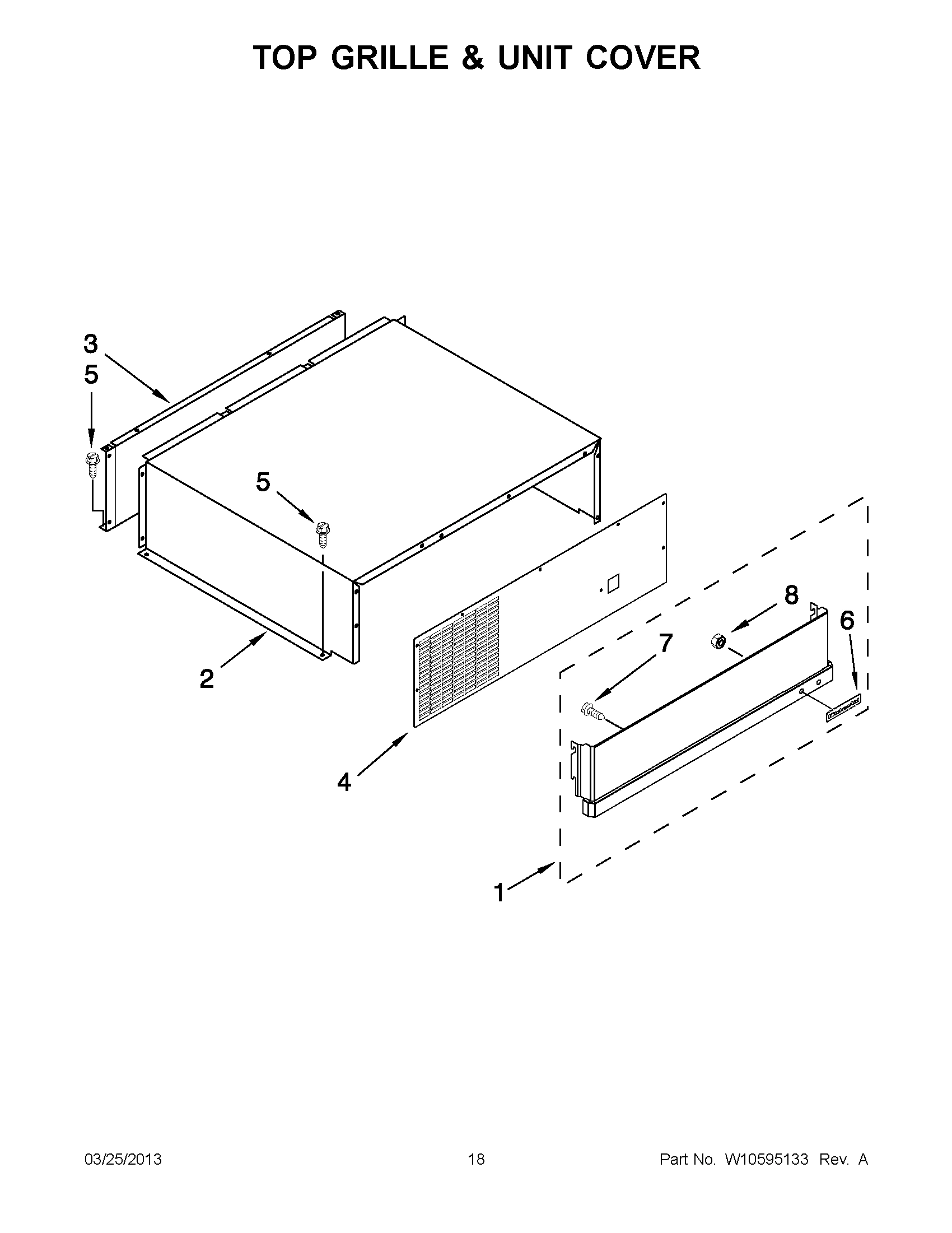 09 - TOP GRILLE & UNIT COVER
