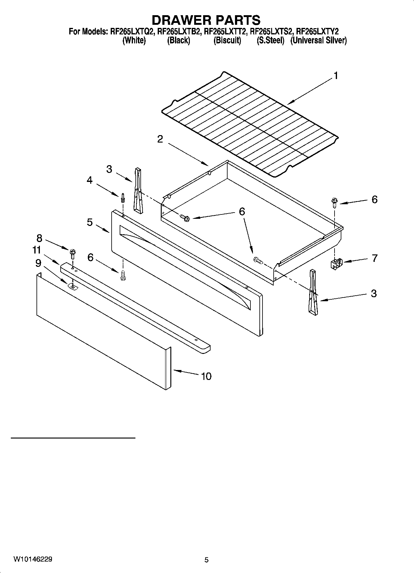 04 - DRAWER PARTS
