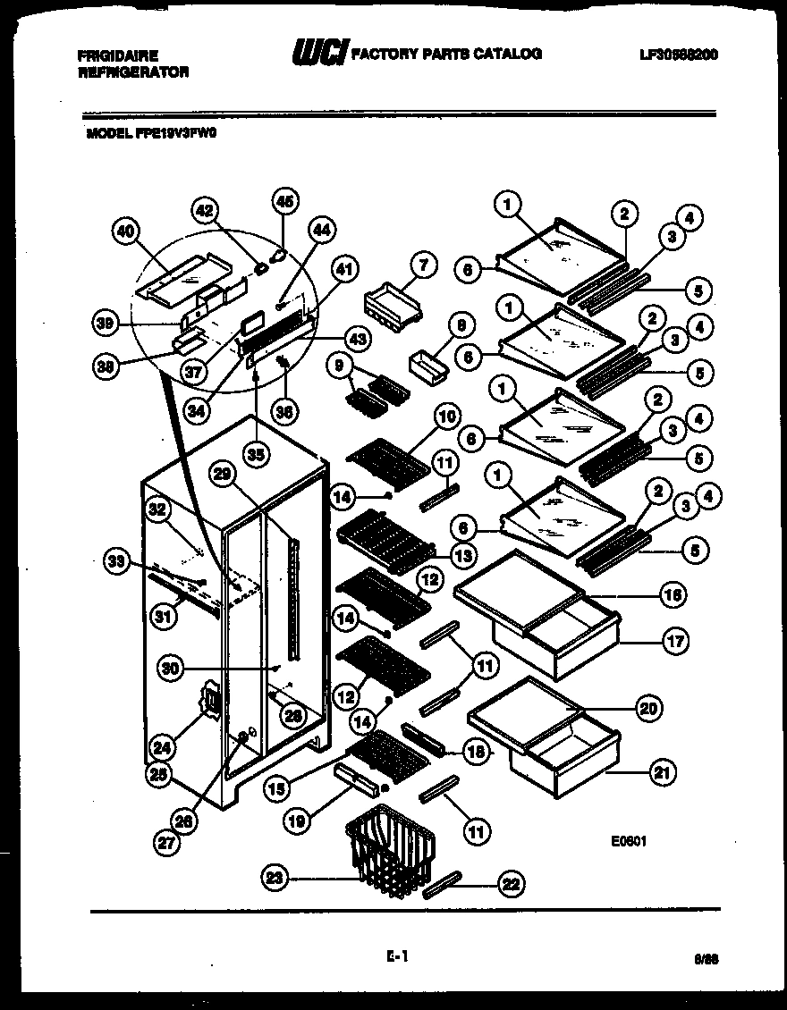 05 - SYSTEM AND AUTOMATIC DEFROST PARTS