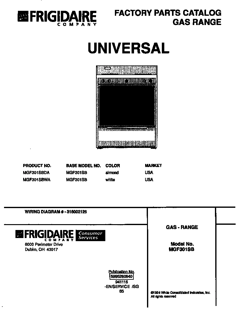 01 - GAS RANGE