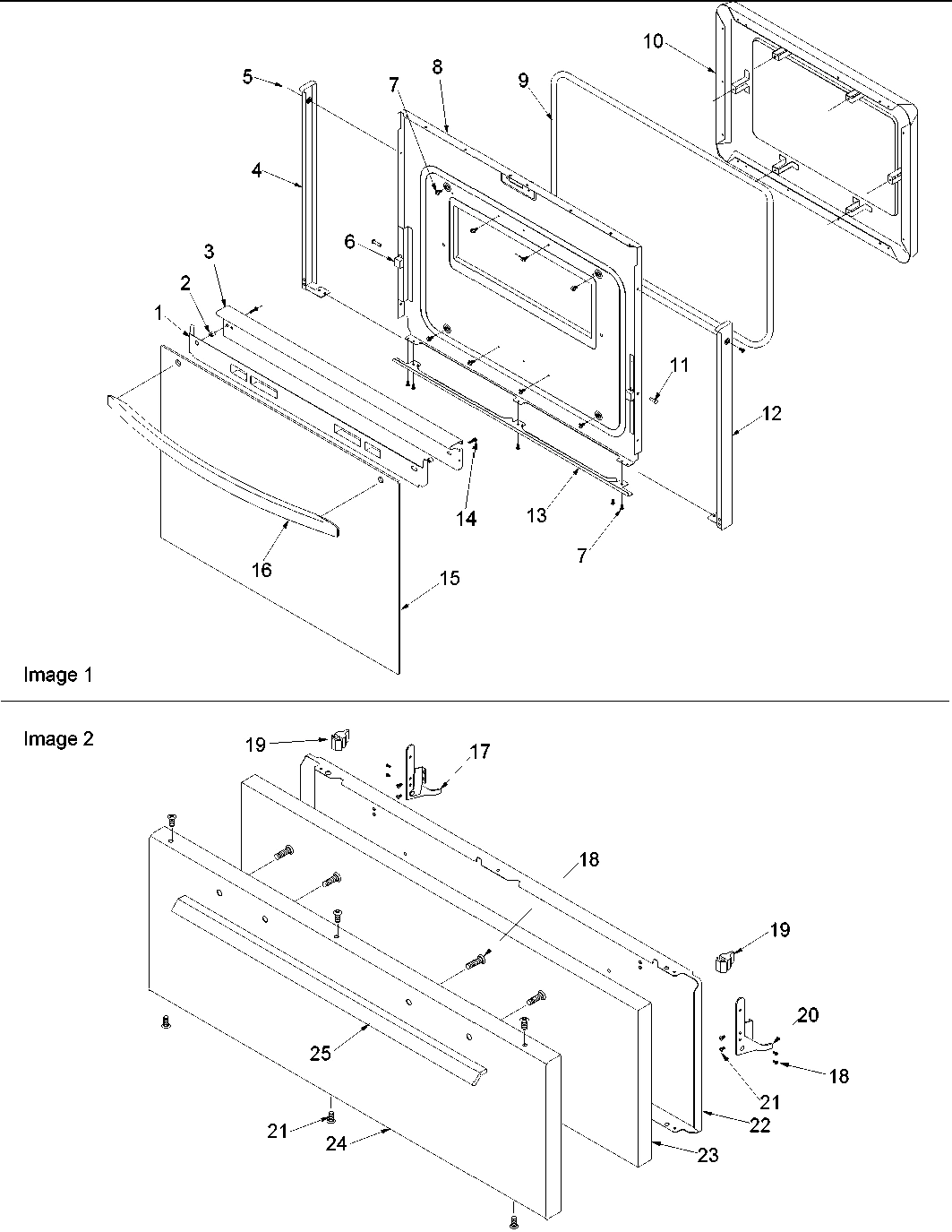 04 - Oven Door and Broiler Door