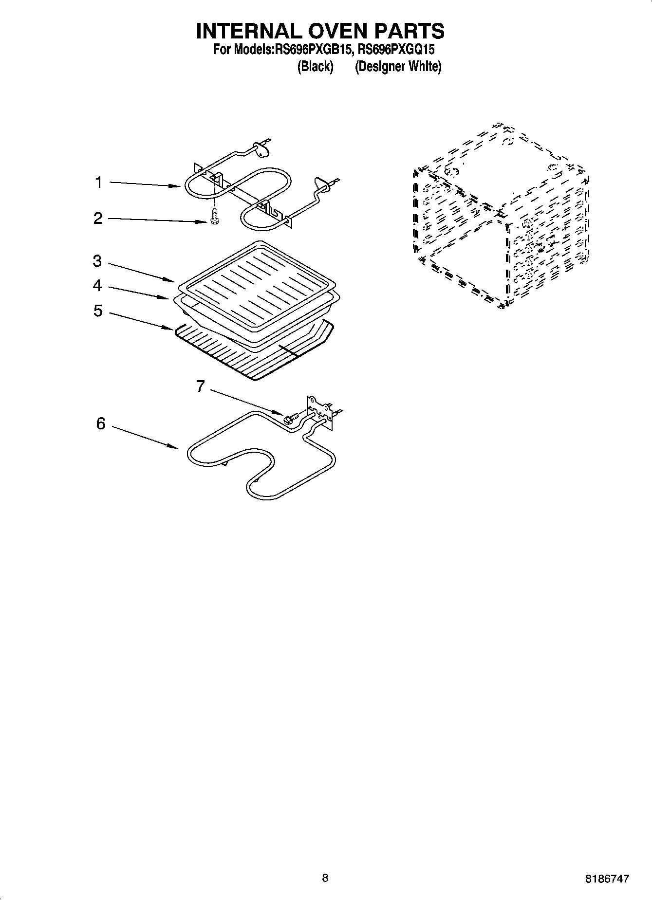 06 - INTERNAL OVEN PARTS, OPTIONAL PARTS