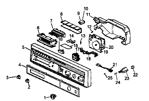01 - CONTROL PANEL ASSY