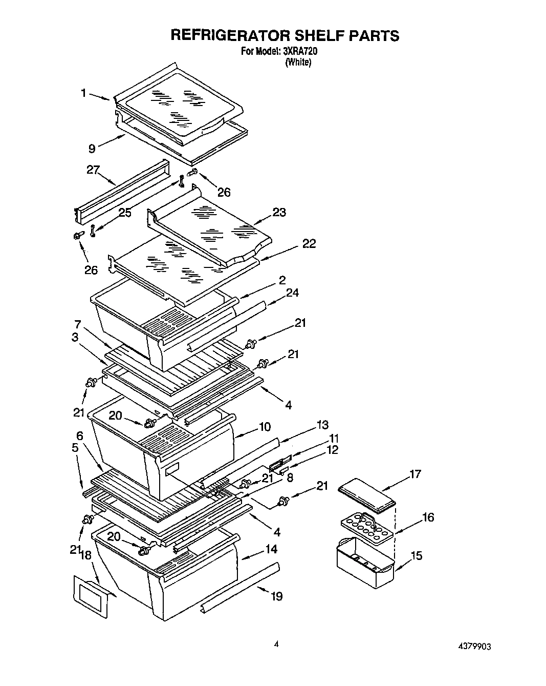 03 - REFRIGERATOR SHELF