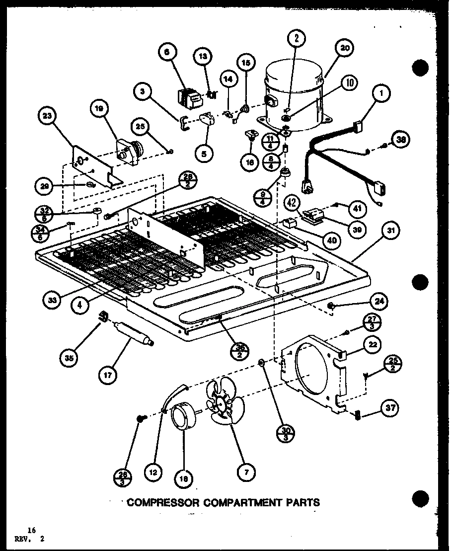 01 - COMPRESSOR COMPARTMENT PARTS