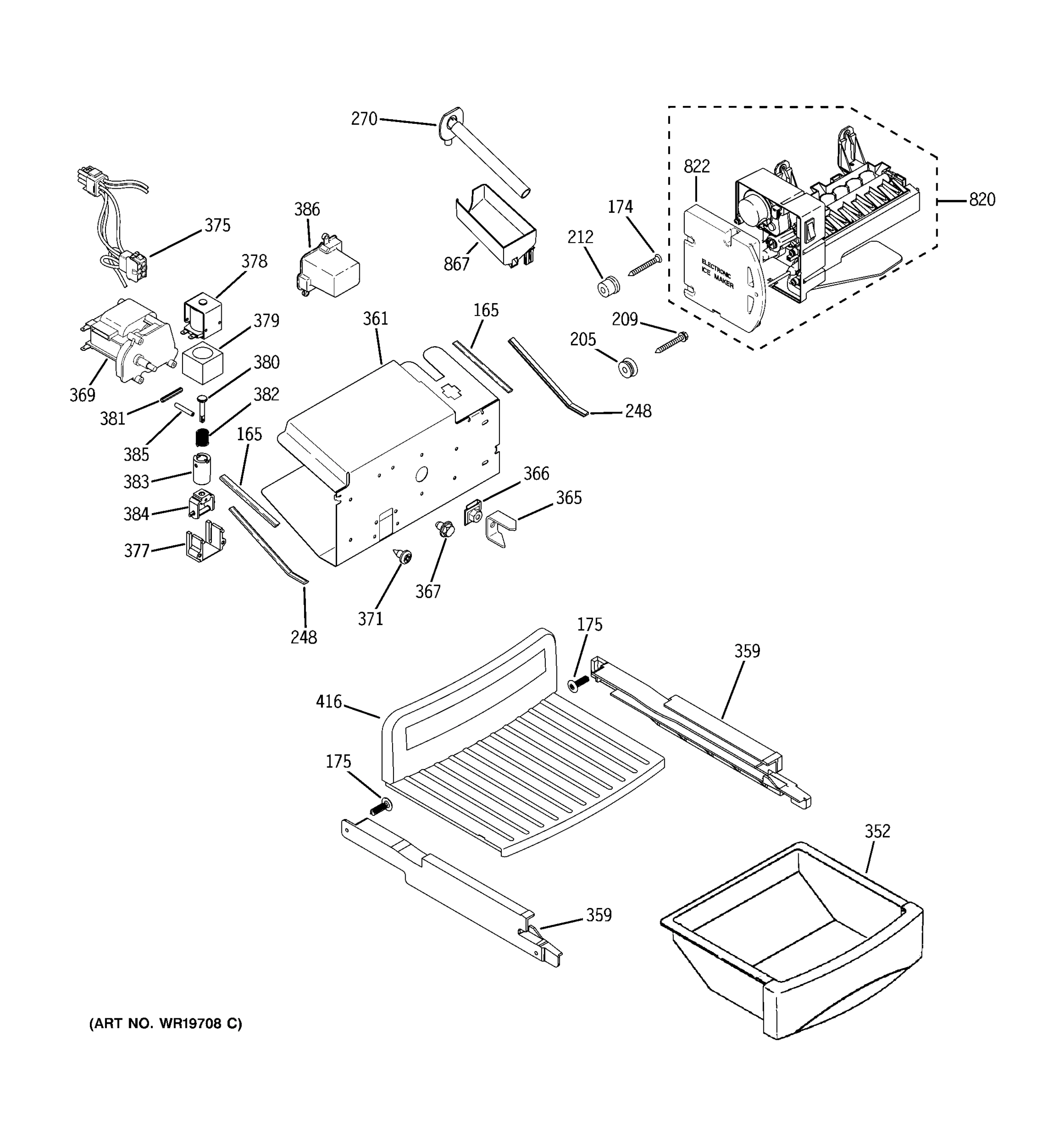 ICE MAKER & DISPENSER