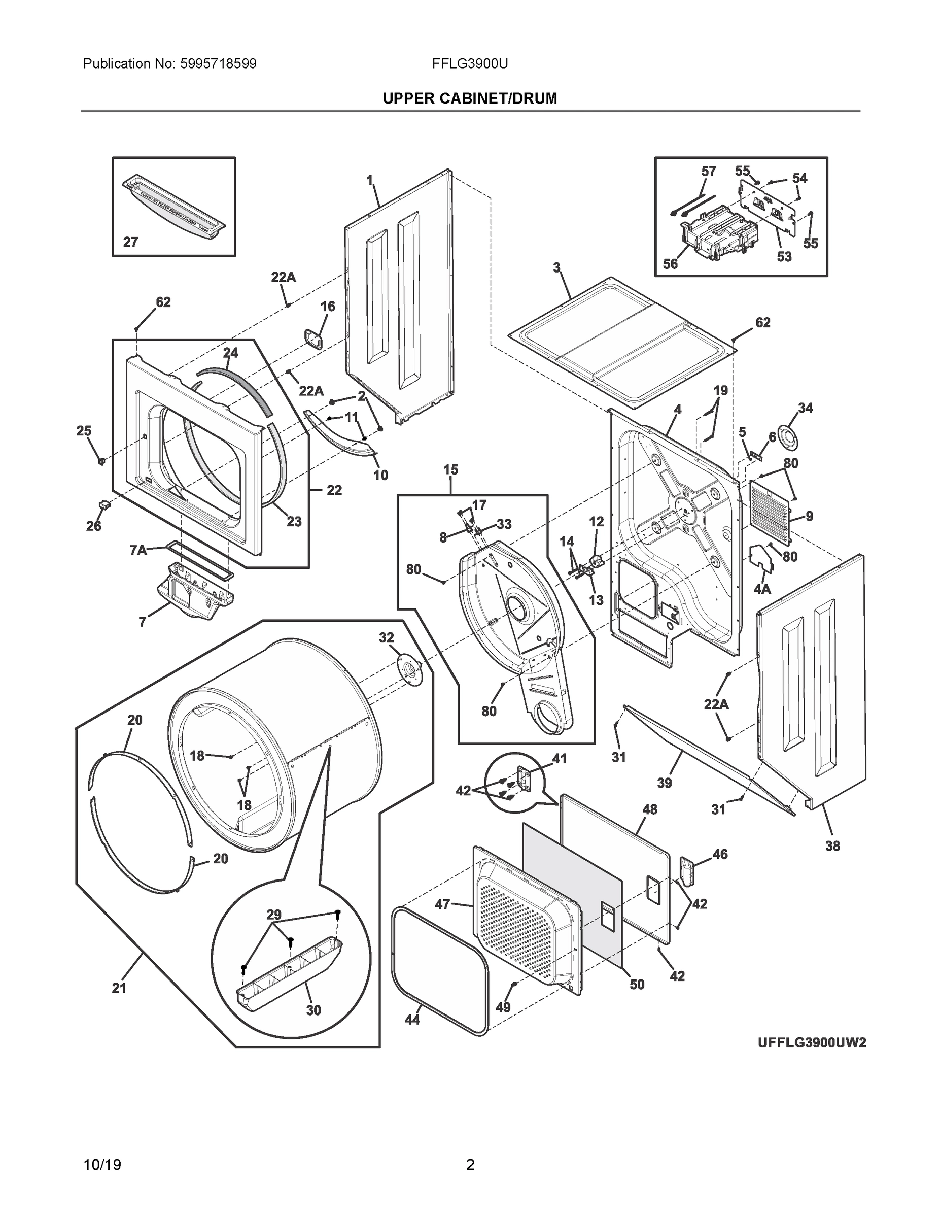 02 - UPPER CABINET/DRUM