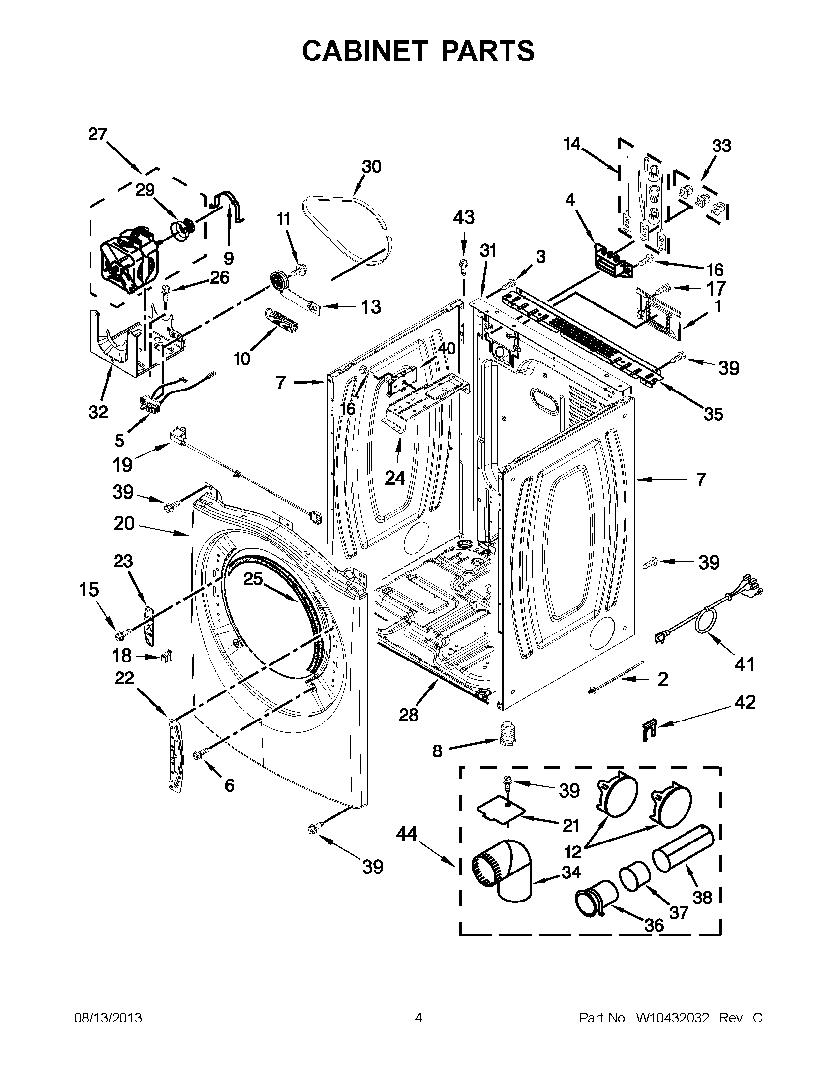 02 - CABINET PARTS