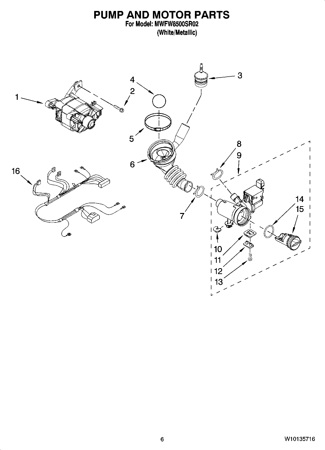 05 - PUMP AND MOTOR PARTS
