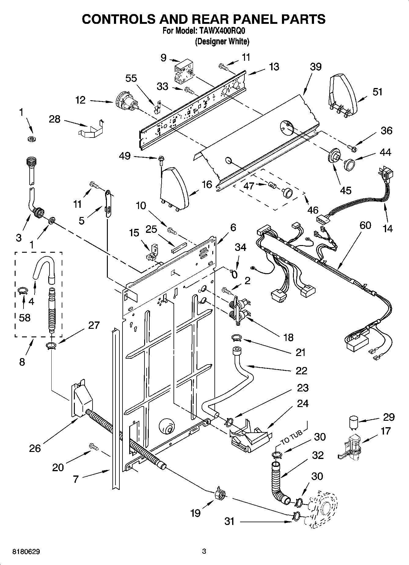 02 - CONTROLS AND REAR PANEL PARTS