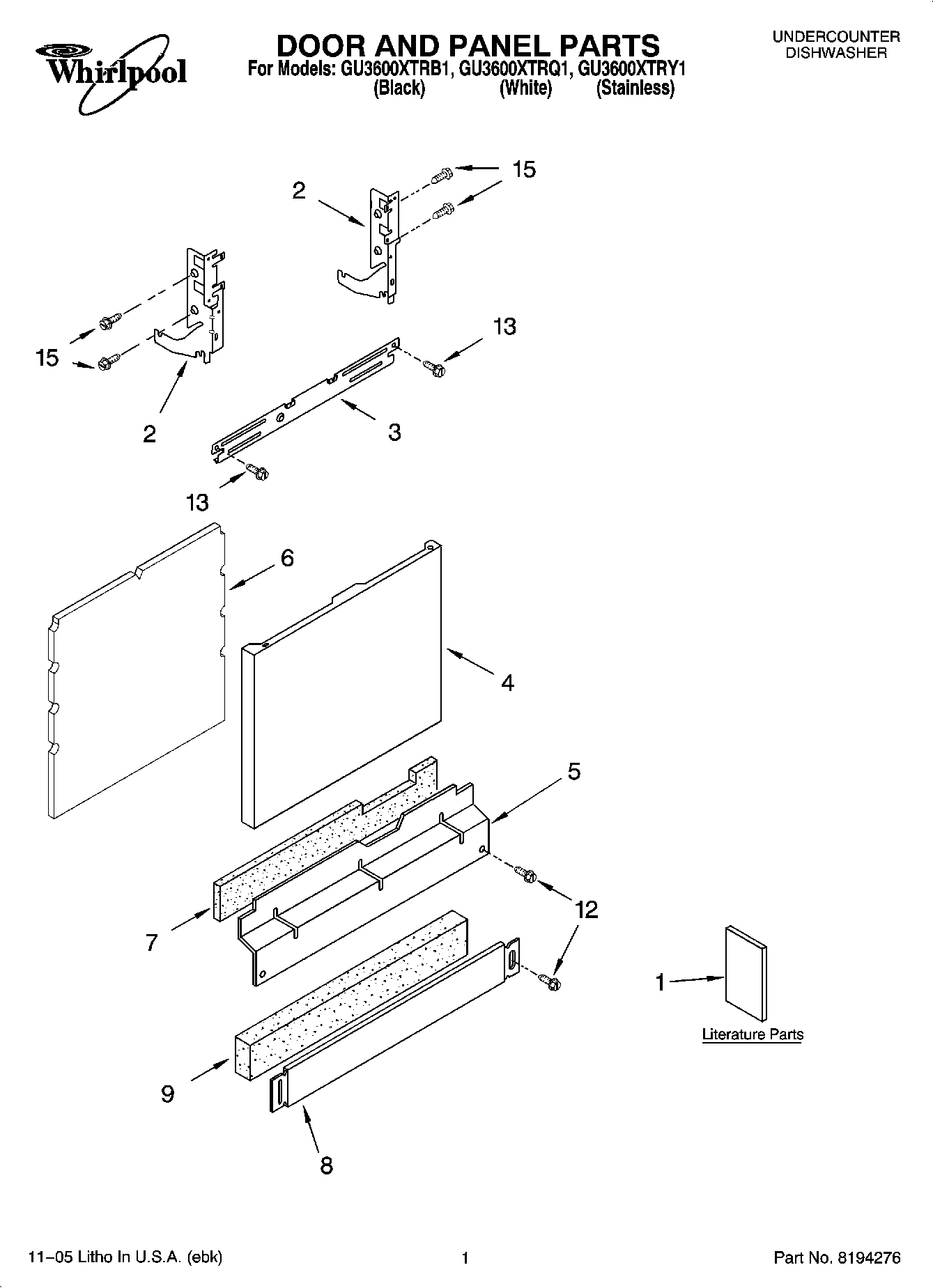 01 - DOOR AND PANEL PARTS