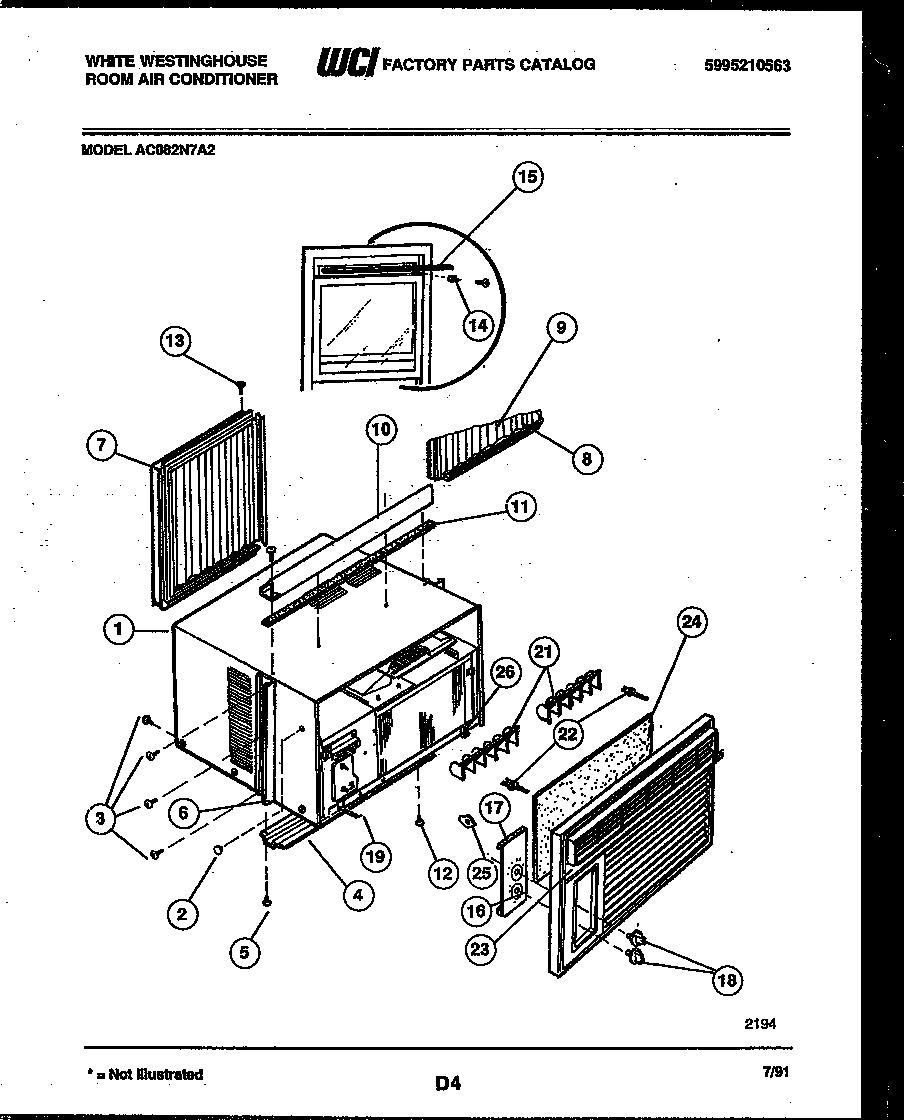 02 - CABINET PARTS