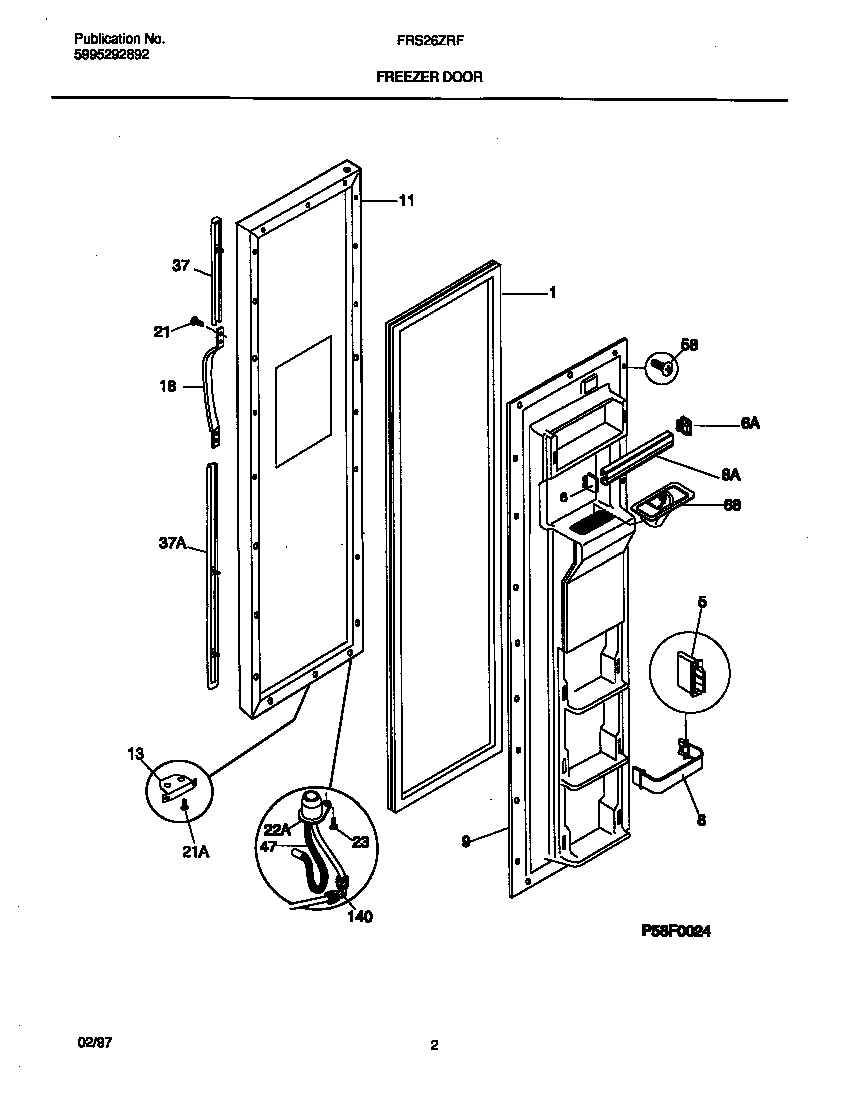 02 - FREEZER DOOR