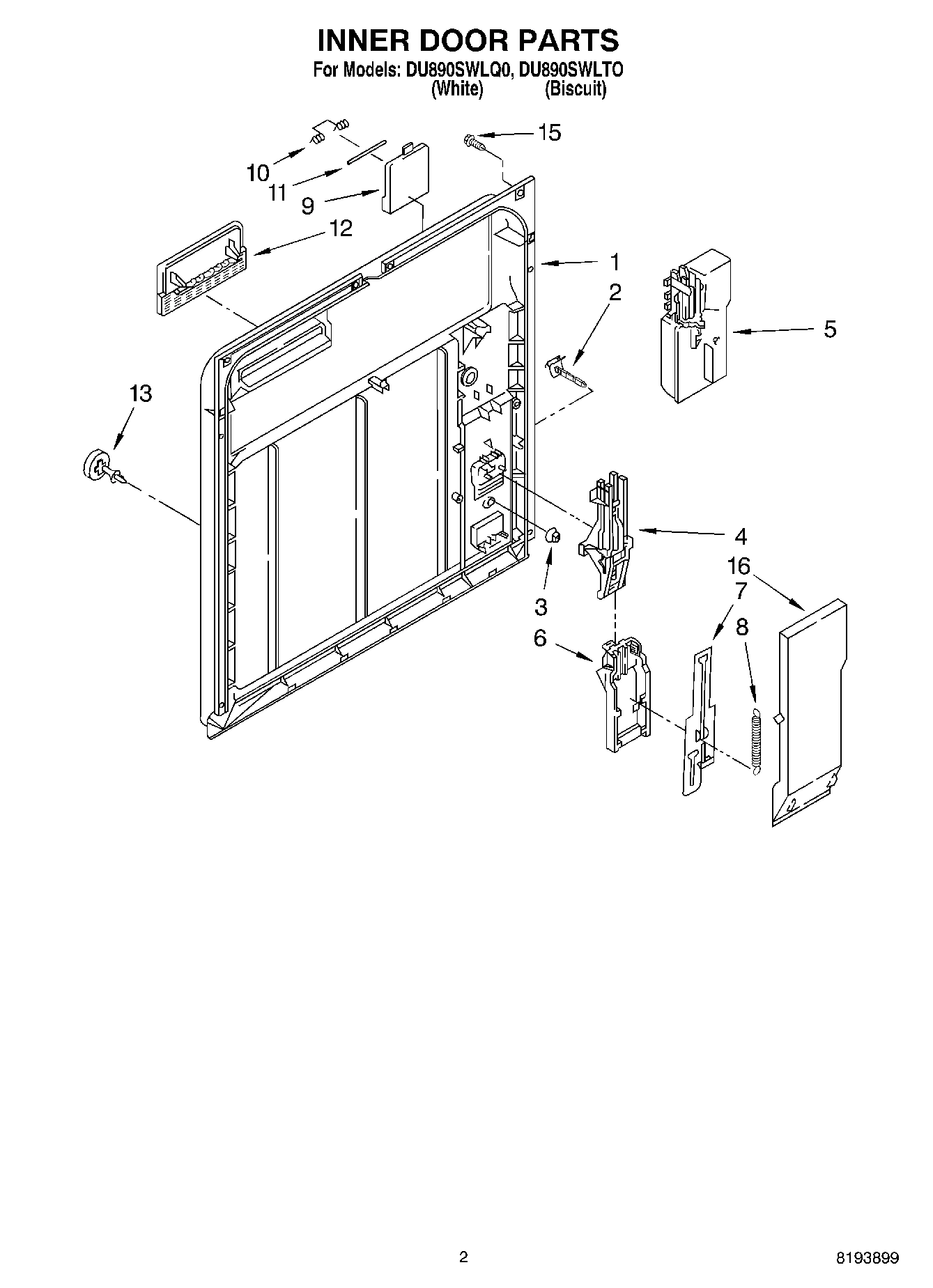 02 - INNER DOOR PARTS