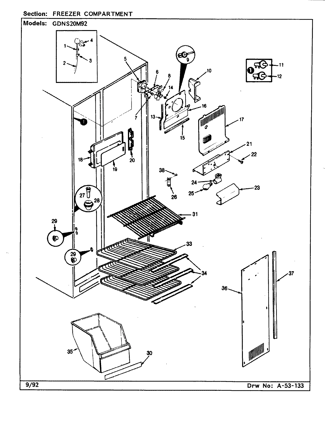 01 - FREEZER COMPARTMENT
