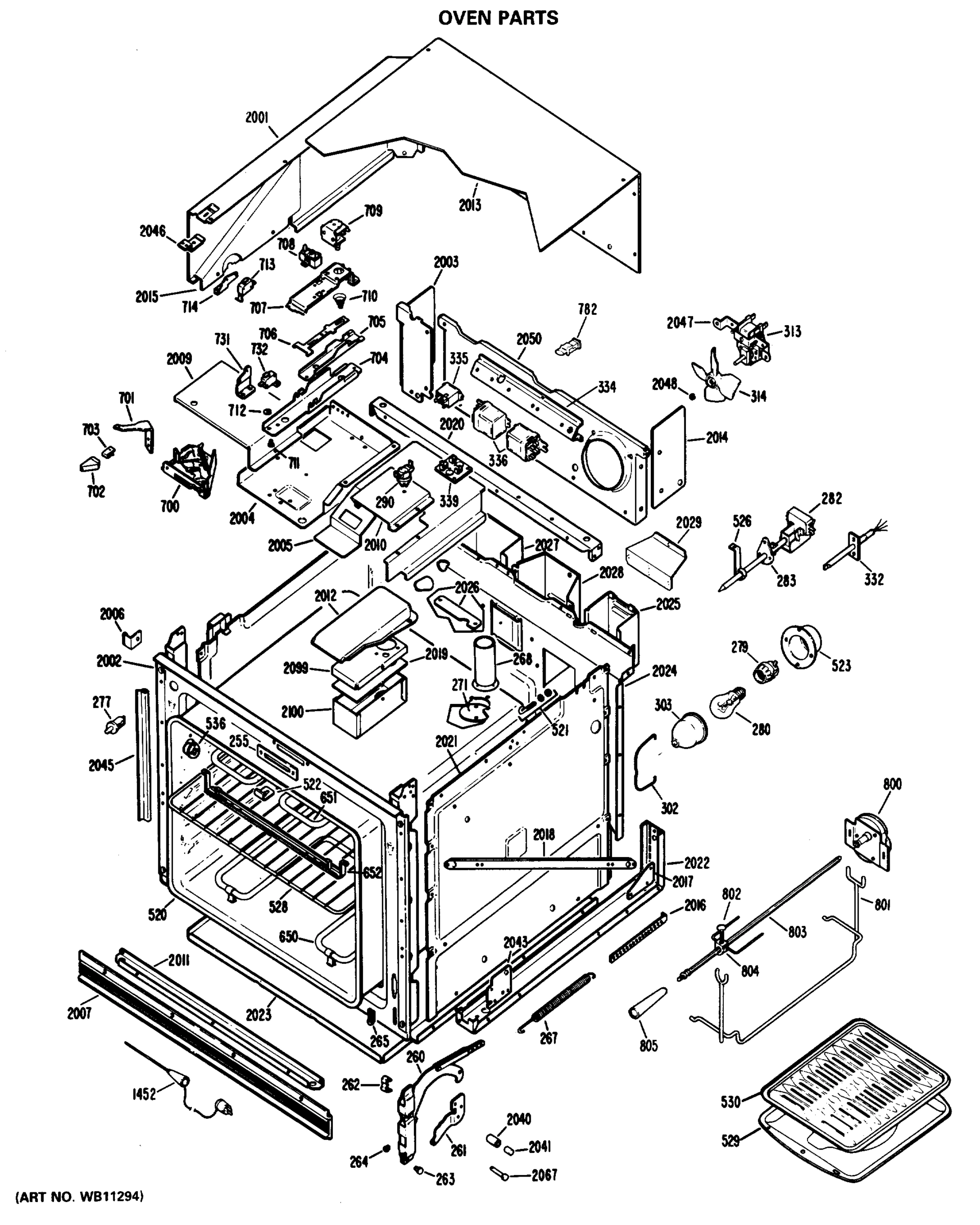 OVEN PARTS