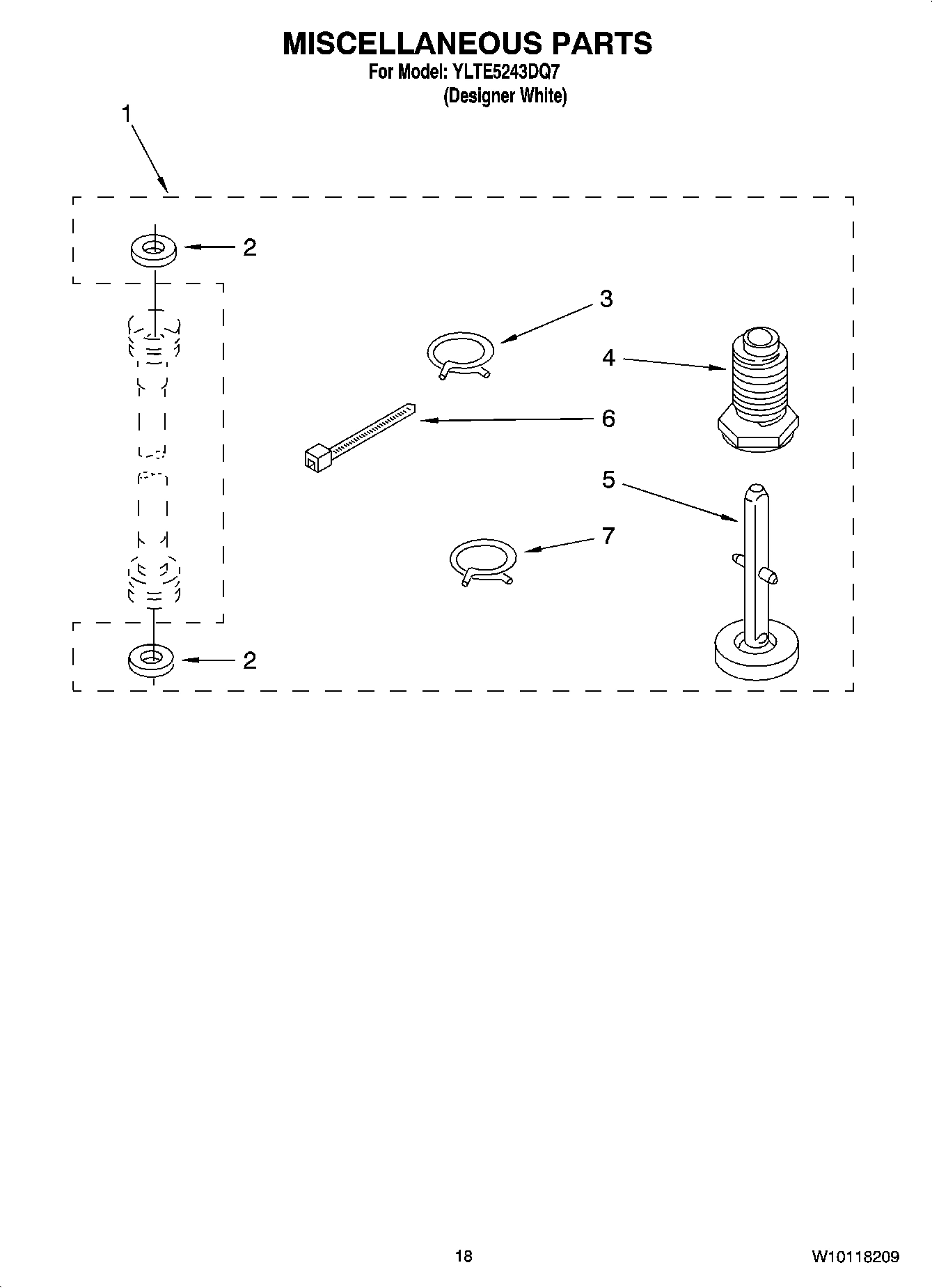 15 - MISCELLANEOUS PARTS, OPTIONAL PARTS (NOT INCLUDED)