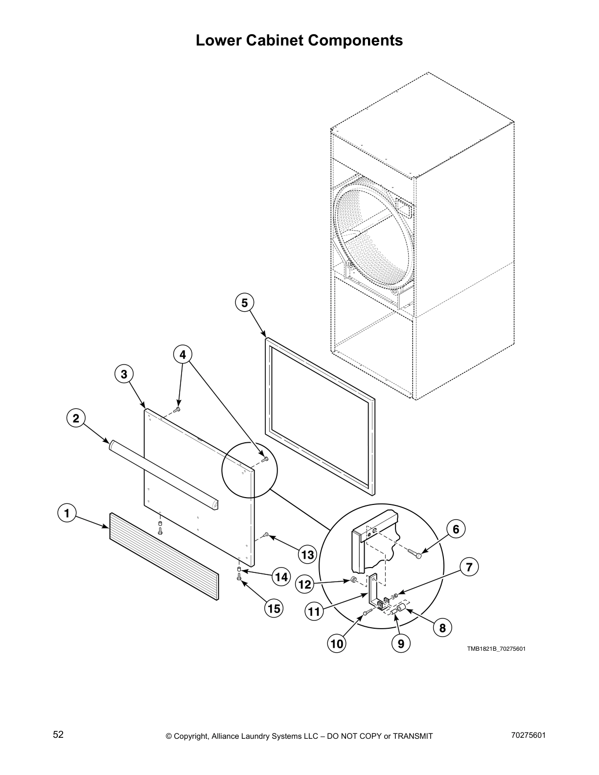 Lower Cabinet Components