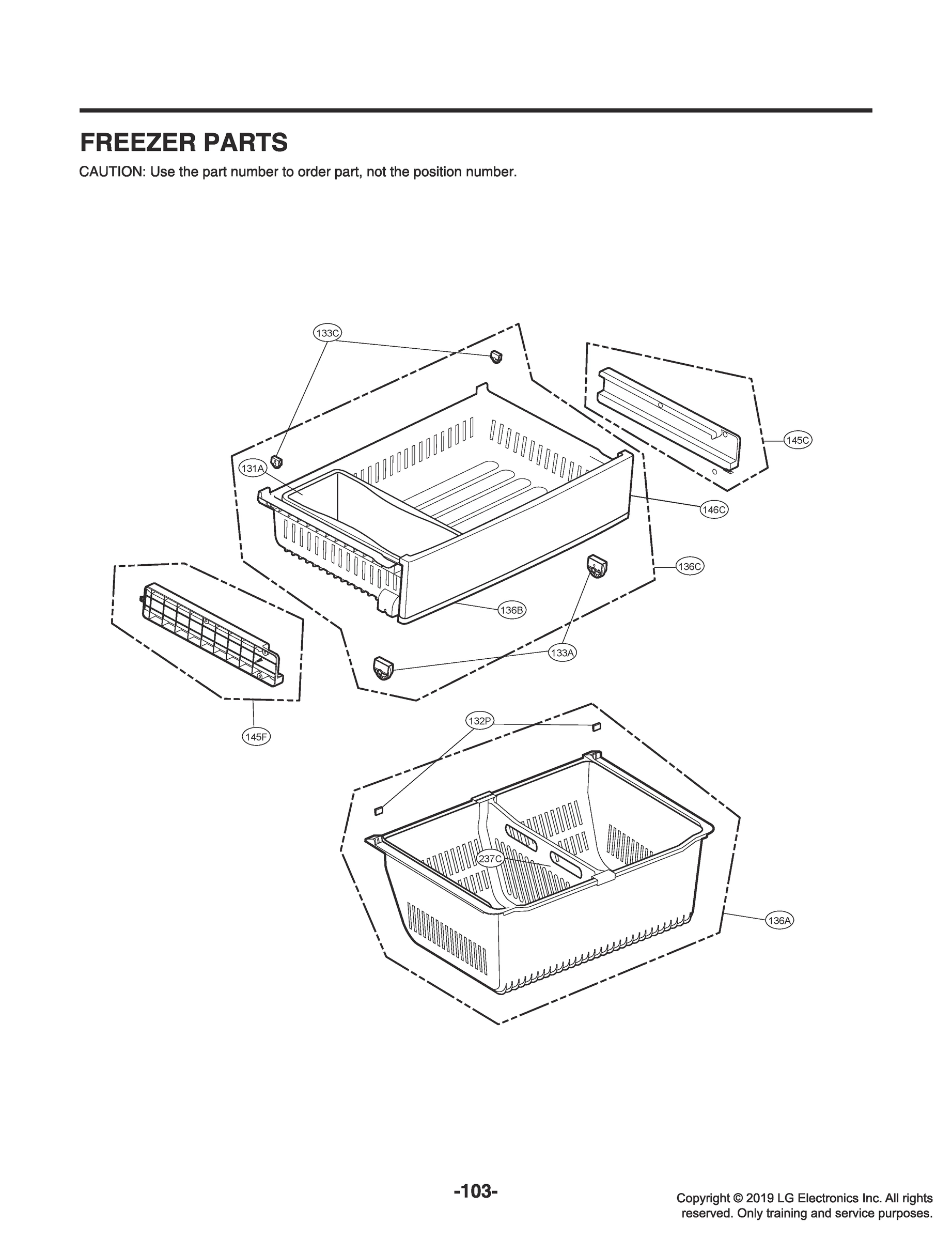 FREEZER PARTS