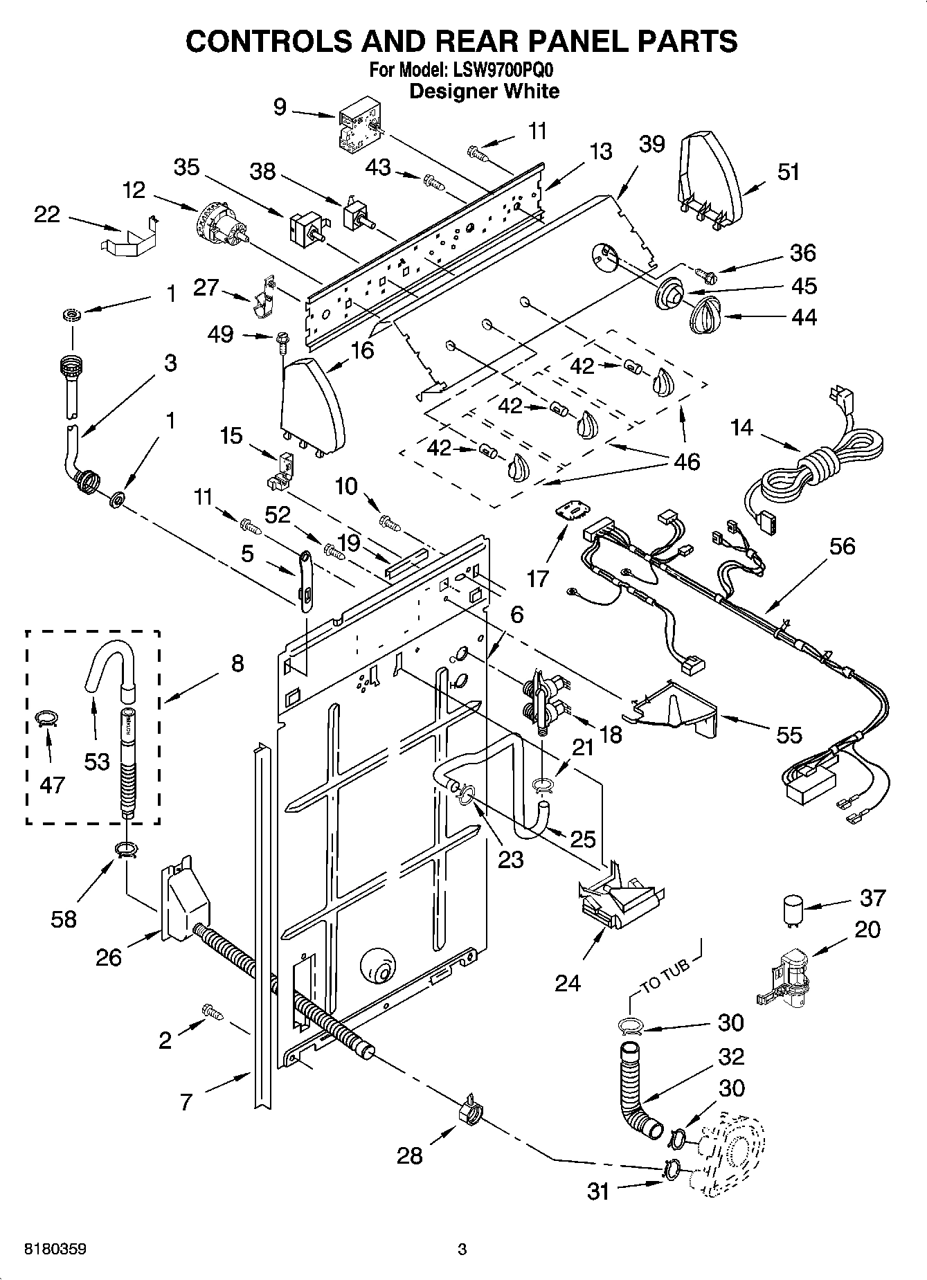 02 - CONTROLS AND REAR PANEL PARTS